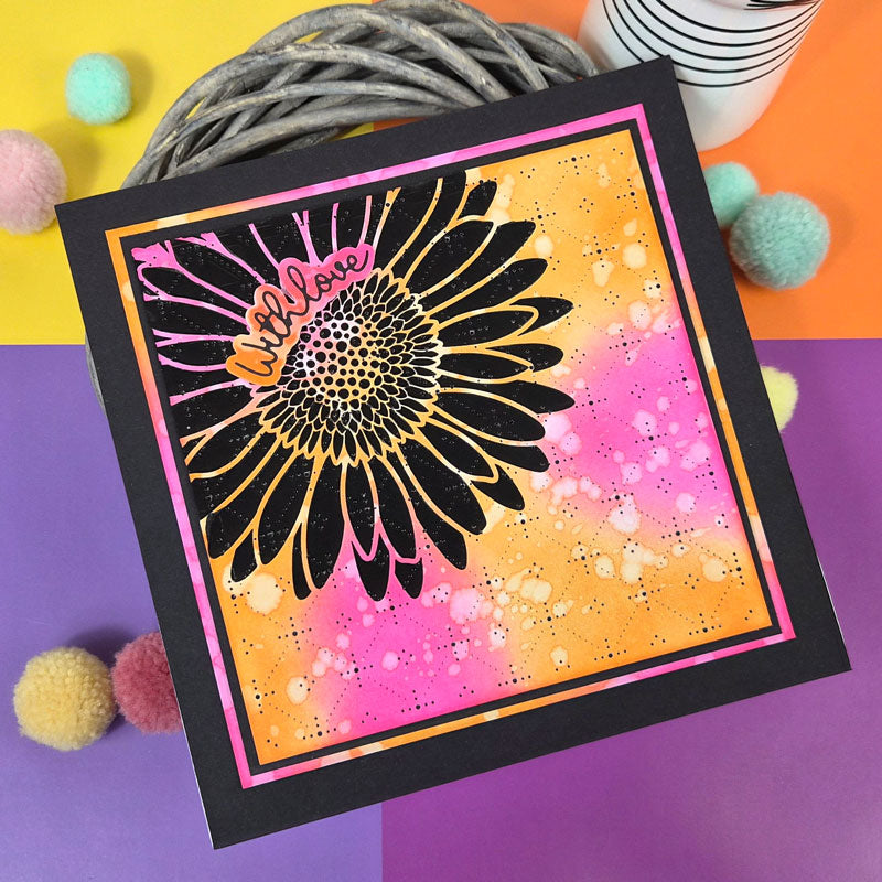 For the Love of Masks - Shaped Florals - Gerbera