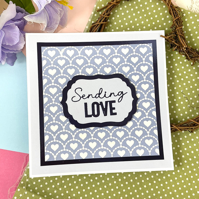 For the Love of Masks - Tiled with Love