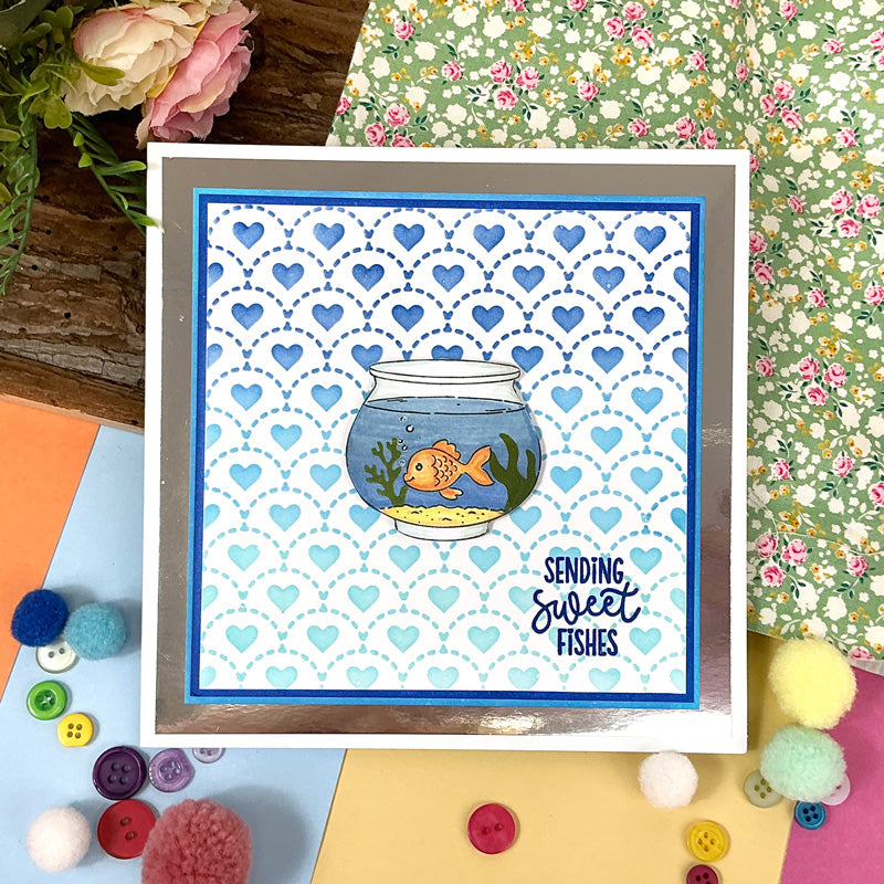 For the Love of Masks - Tiled with Love