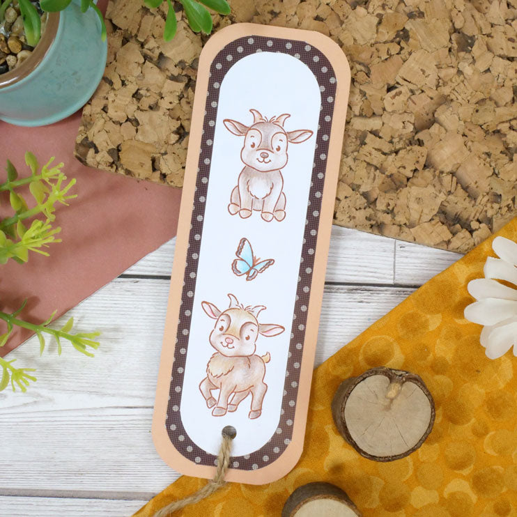 For the Love of Stamps - Happy Horse & Goats