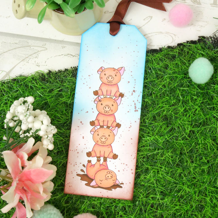 For the Love of Stamps - Lovely Lambs & Pigs