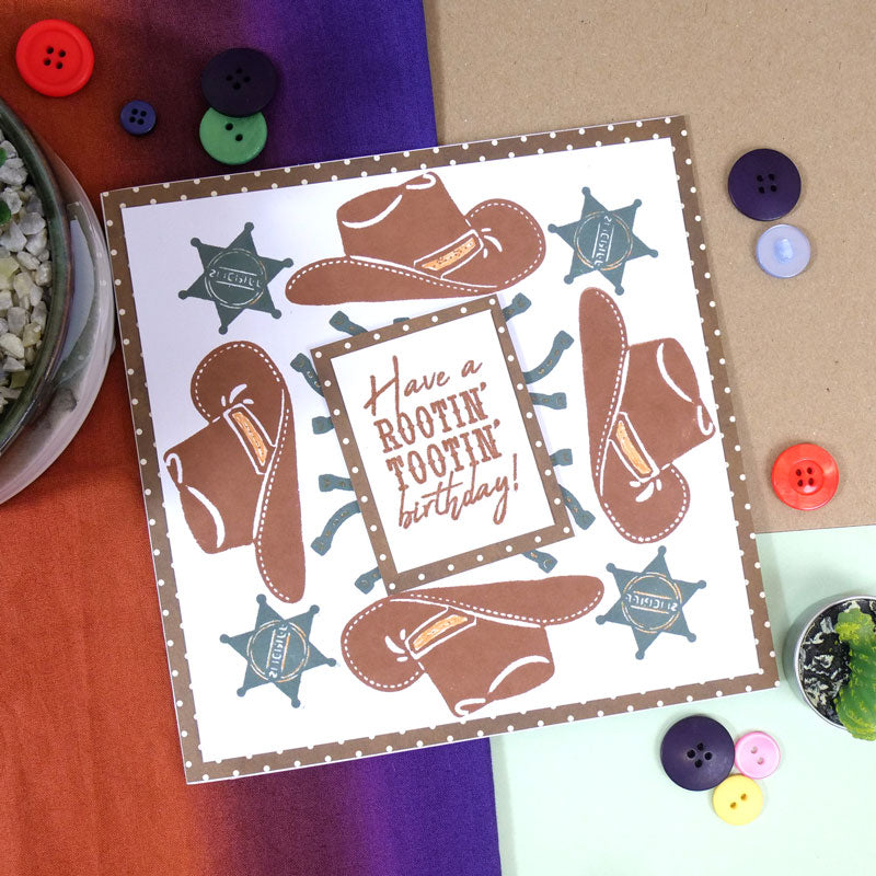 For the Love of Stamps - Country Greetings