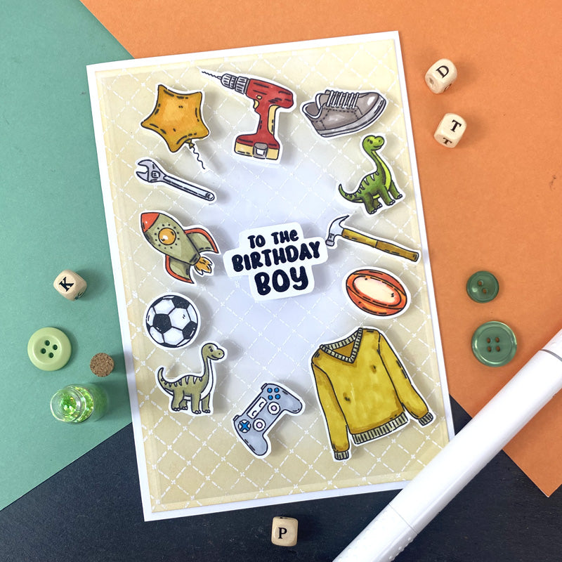 For the Love of Stamps - Just for Him