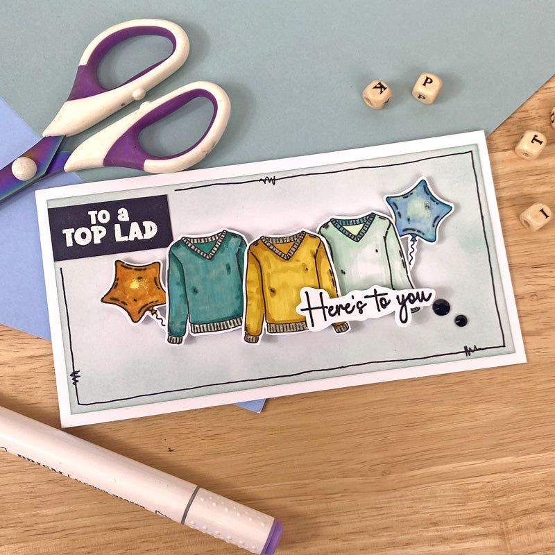 For the Love of Stamps - Just for Him