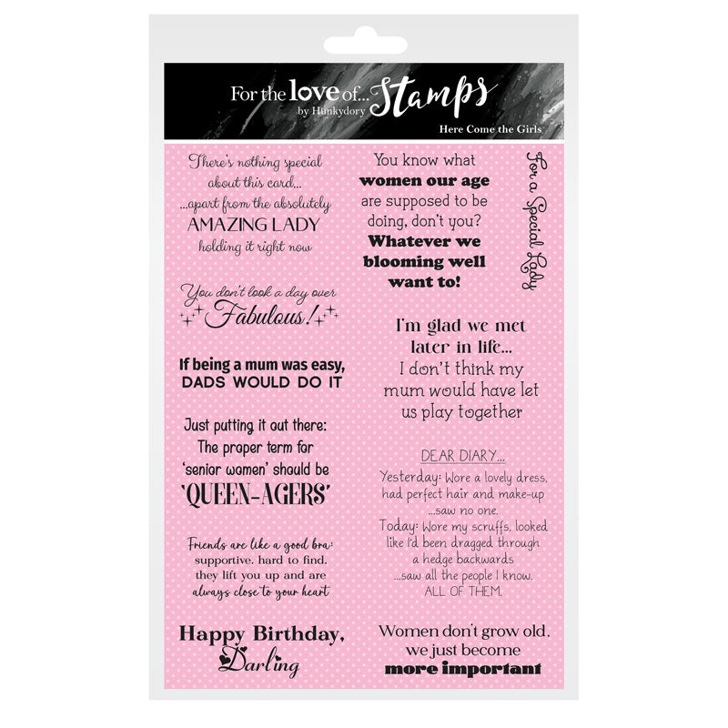 For the Love of Stamps - Here Come the Girls