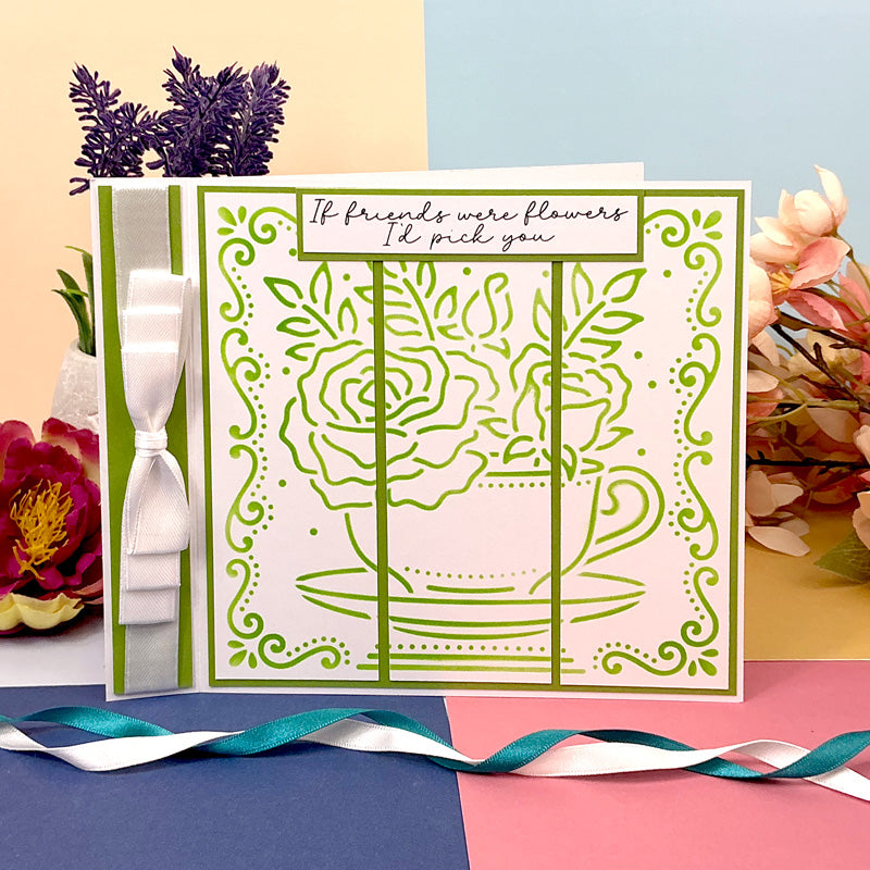 For the Love of Stamps - Blooming Sentiments