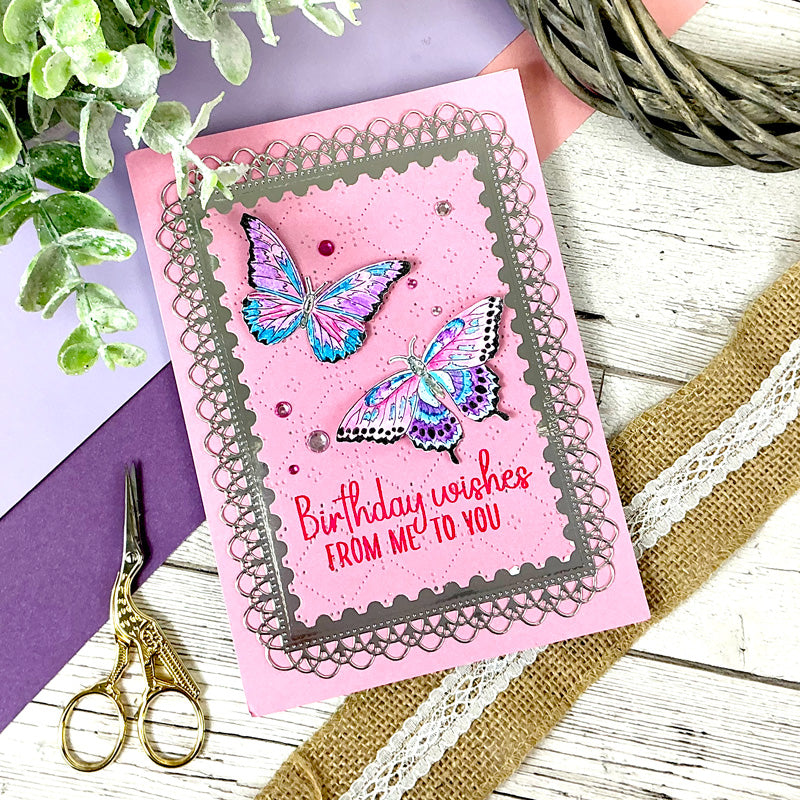 For the Love of Stamps - Blooming Sentiments