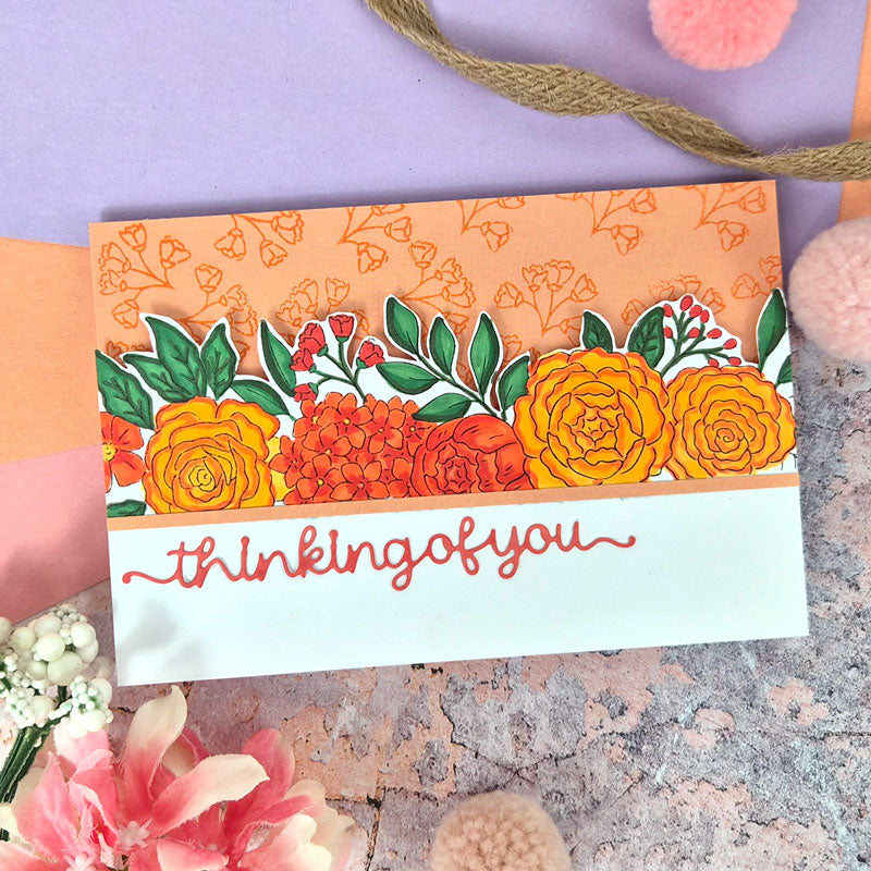 For the Love of Stamps - Graceful Floral Borders