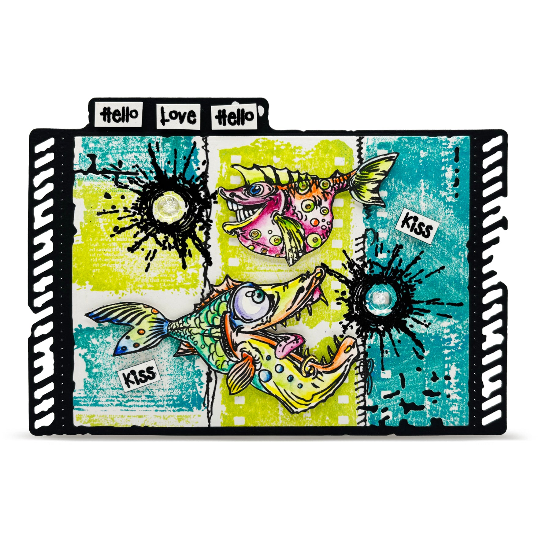 AALL and Create - A6 Stamp Sets - Sewn Sparks