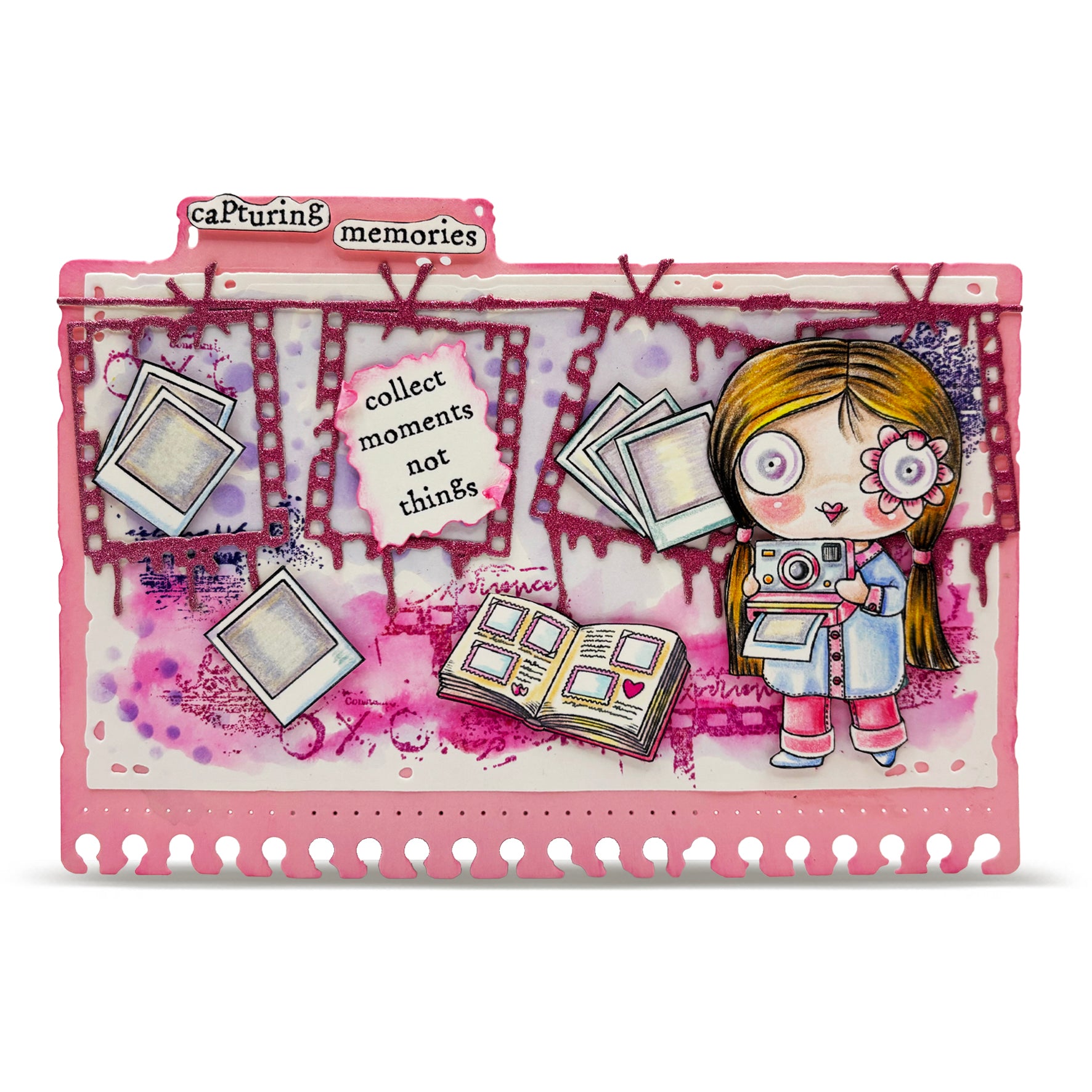 AALL and Create - A6 Stamp Sets - Torn Prints