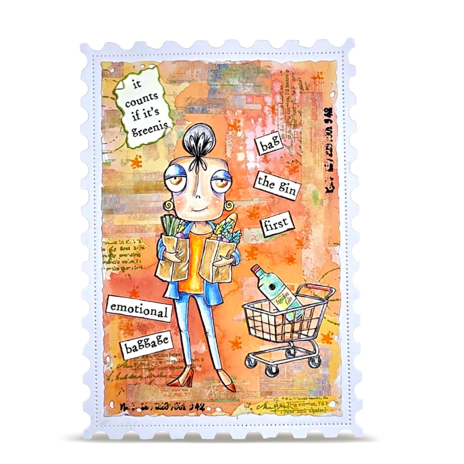 AALL and Create - A7 - Stamp Set - Dee Shops