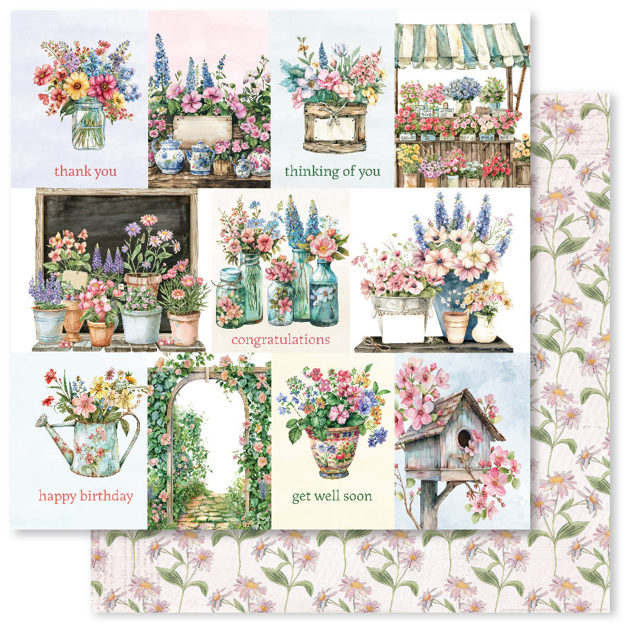 Flower Shoppe 6x6 Paper Collection 33255