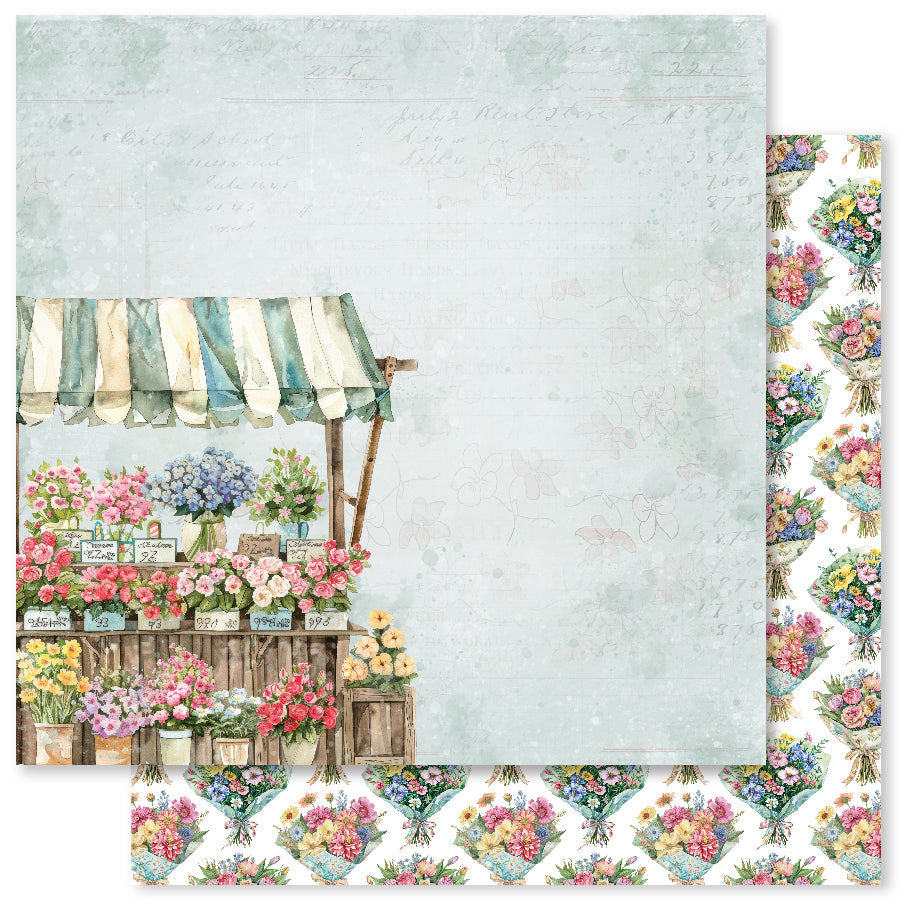 Flower Shoppe E 12x12 Paper (12pc Bulk Pack) 33249