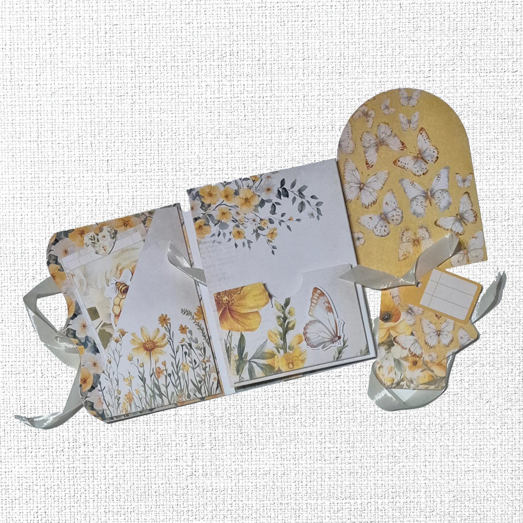 Bees and Butterflies 8.5" x 11" Mini Junk Journal Folio Kit 35013