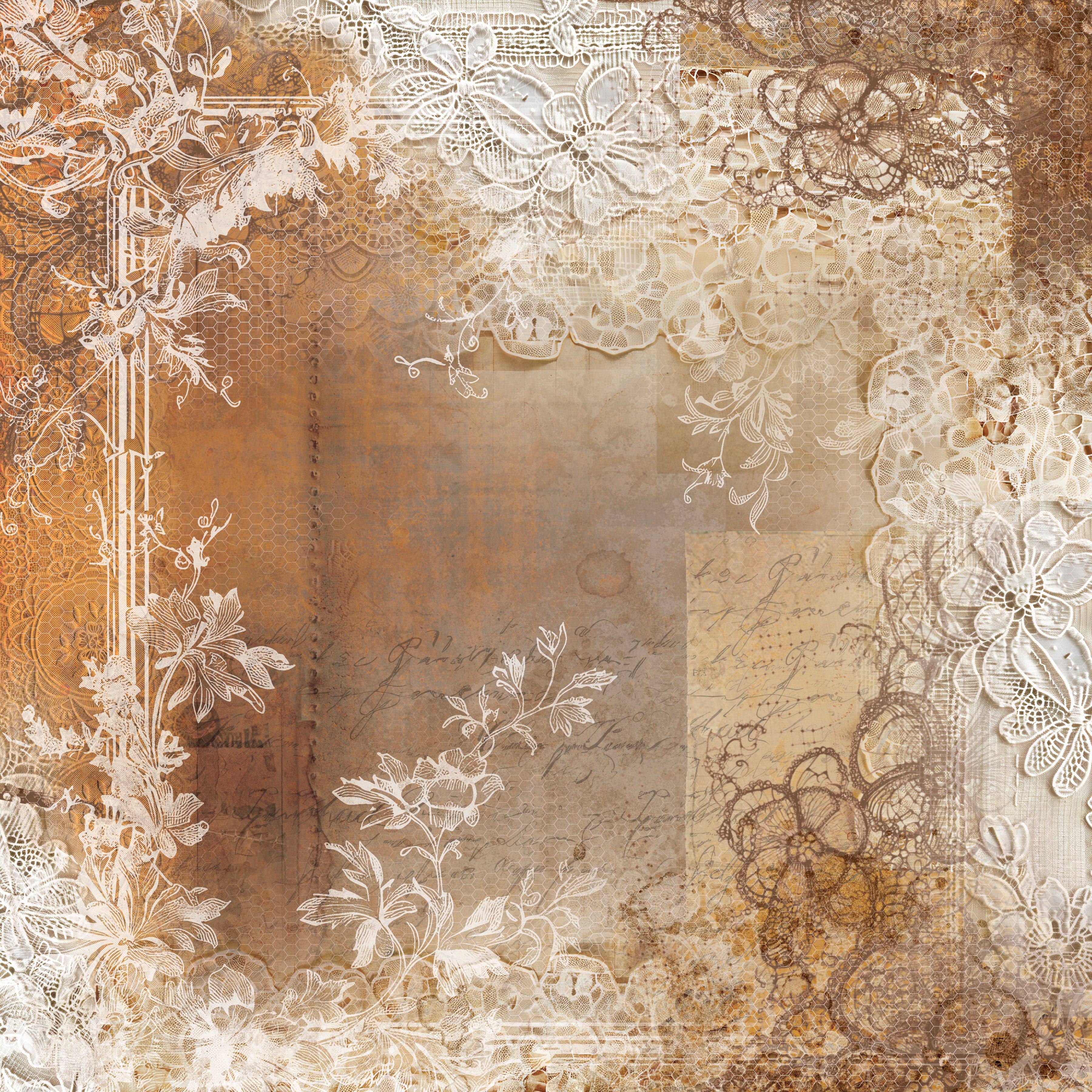 Sara Signature Antique Lace - 12" x 12" Paper Pad