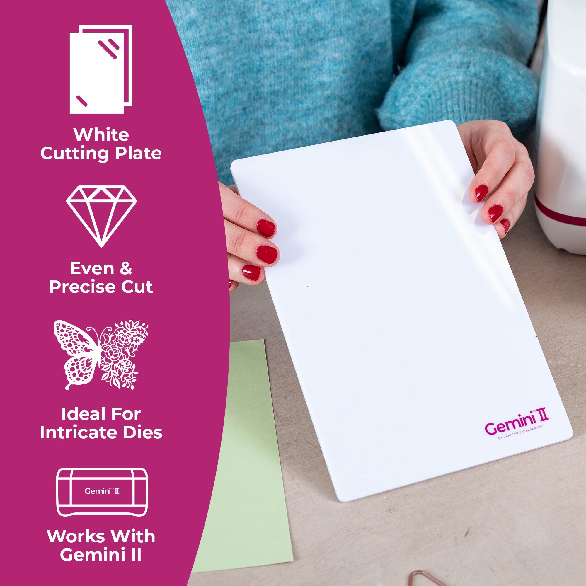Gemini II Accessories - 9x6 White Cutting Plate