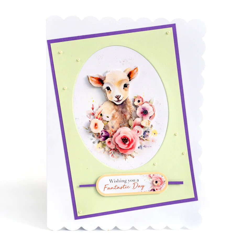 Die Cut Decoupage – Little Lambs (pack of 3)