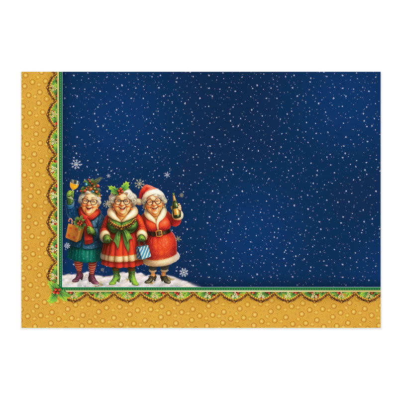 Christmas Cheer Luxury Topper Set