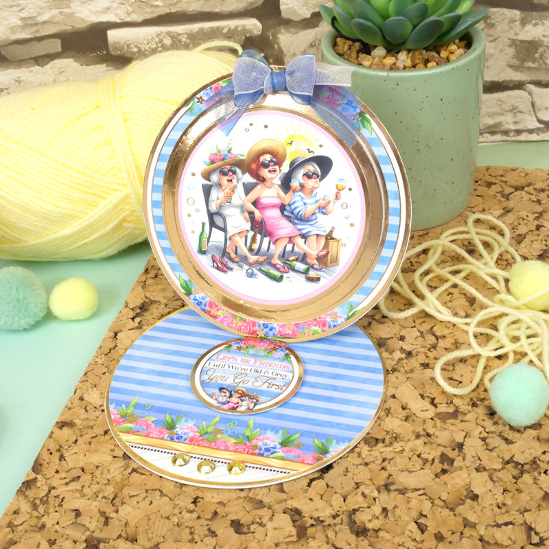 Keep Laughing Luxury Topper Set