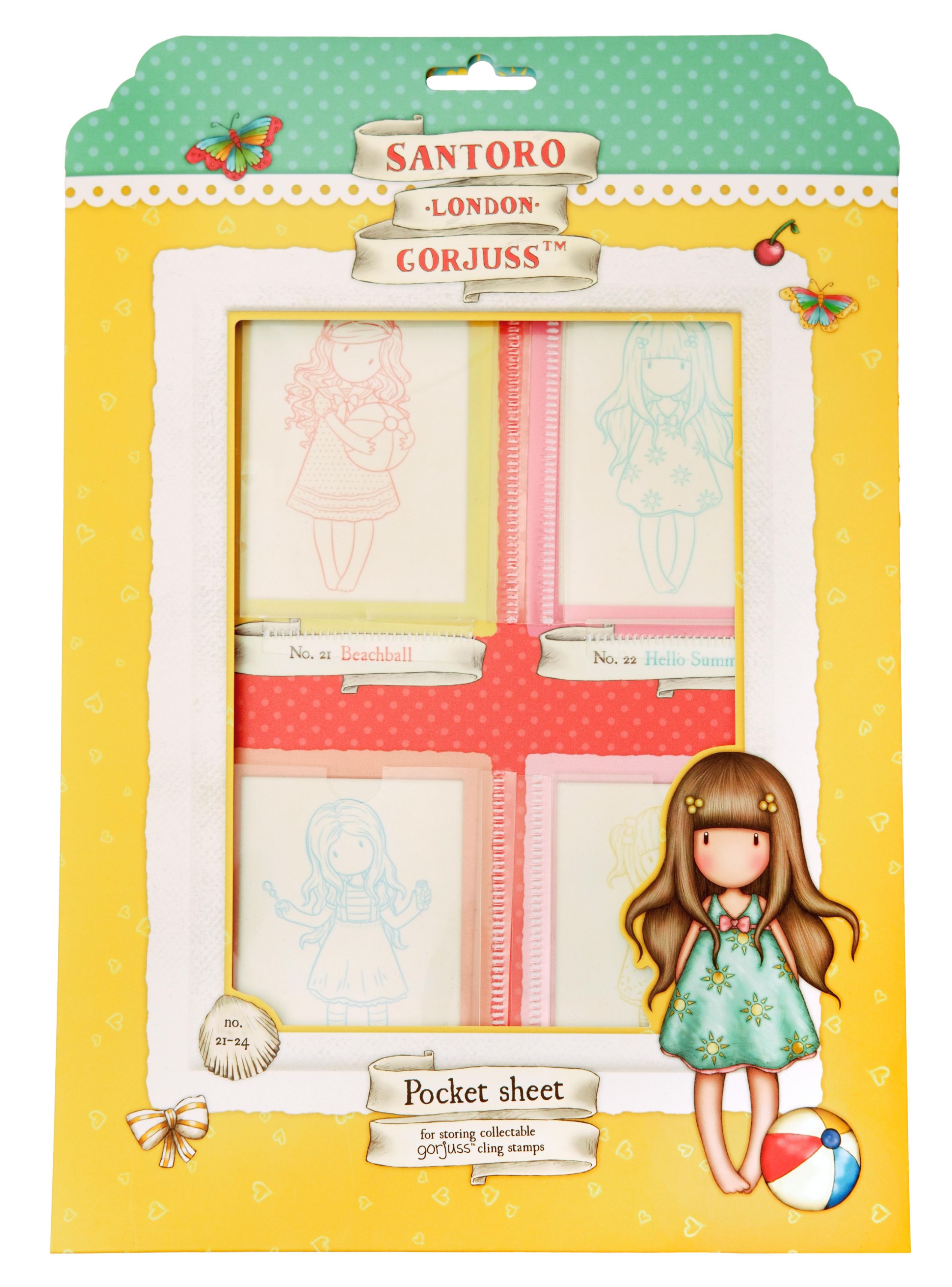 SAN Storage Sheet No. 21-24 Gorjuss Essentials 1 PC