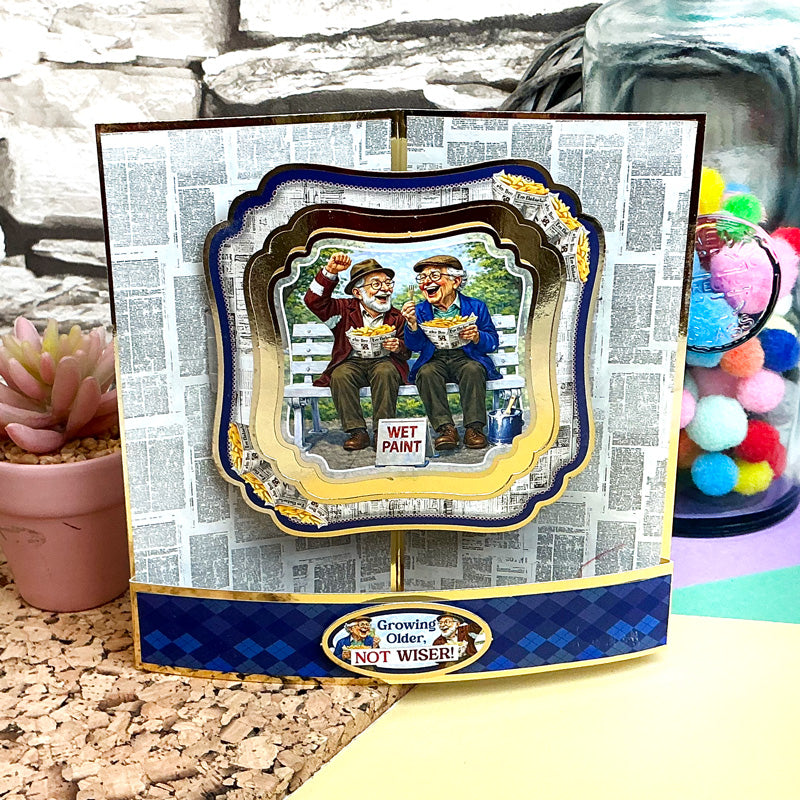 Golden Oldies - Senior Moments 8" x 8" Paper Pad