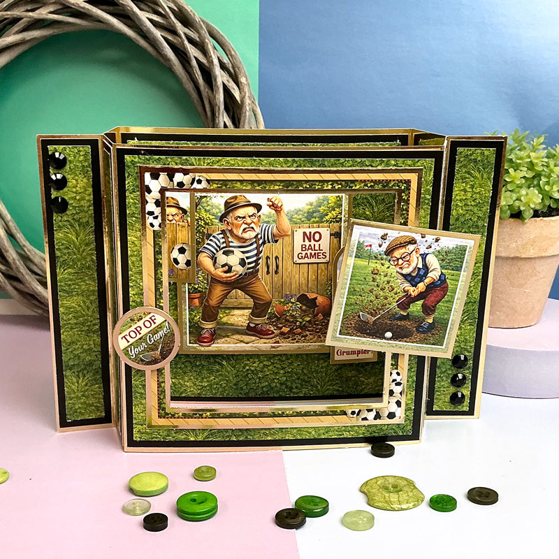 Golden Oldies - Senior Moments Topper Sheet - Another Year Grumpier