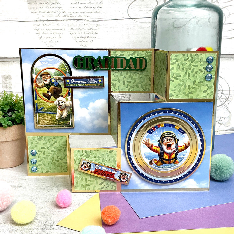 Golden Oldies - Senior Moments Topper Sheet - Live Life to the Fullest!