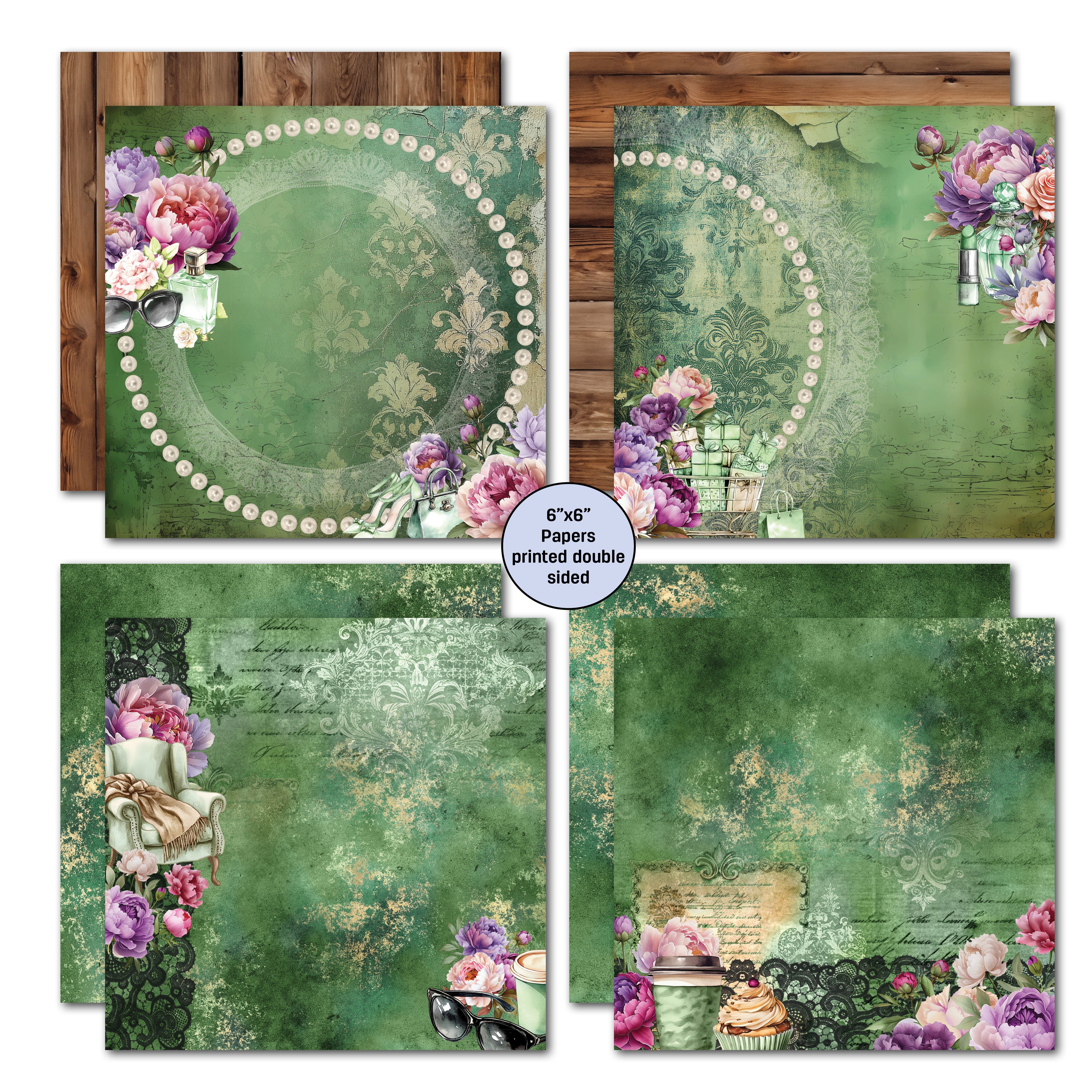 3Quarter Designs Girls Weekend 6x6 Paper Pack