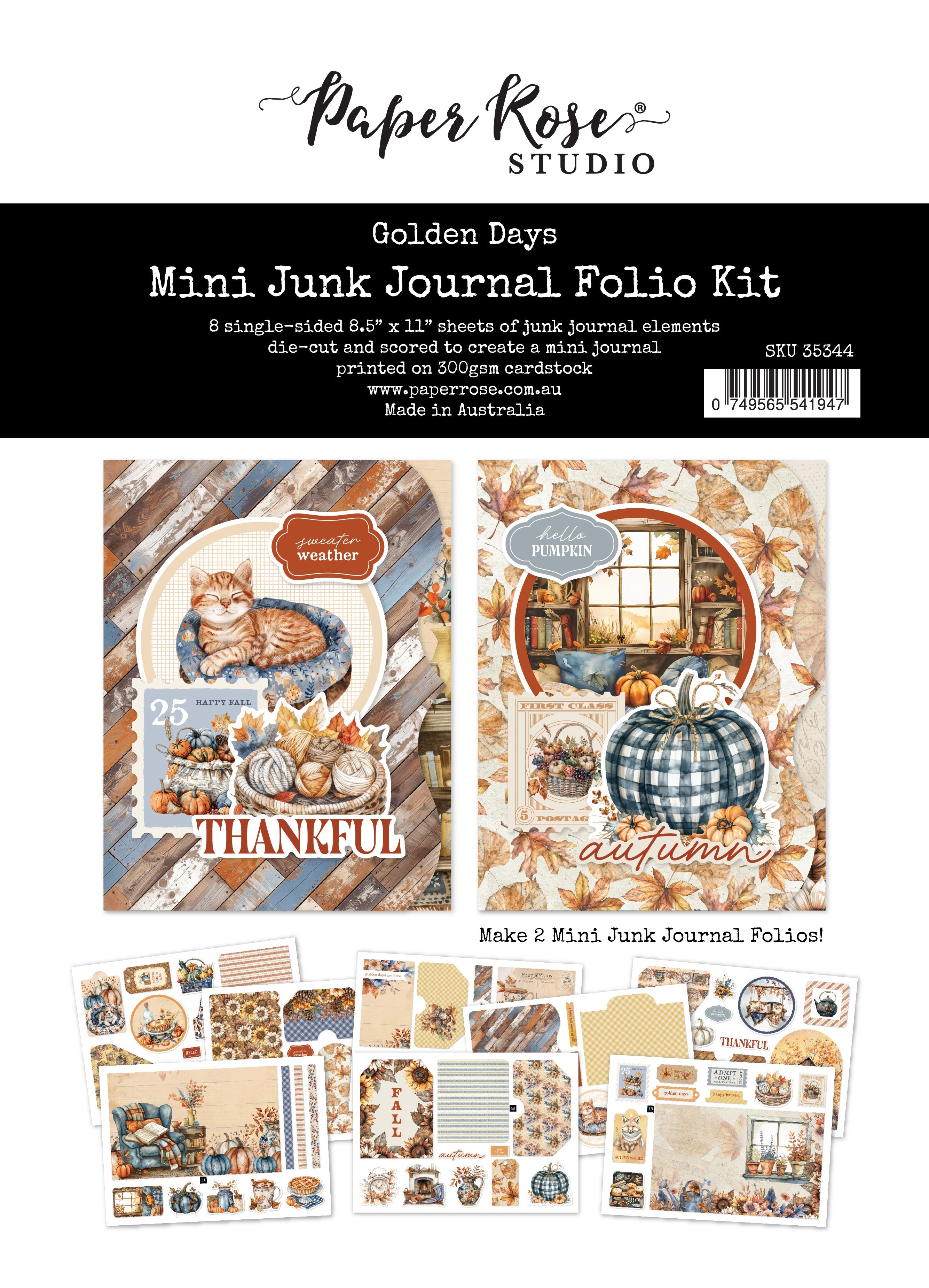 Golden Days Mini Folio Kit 35344