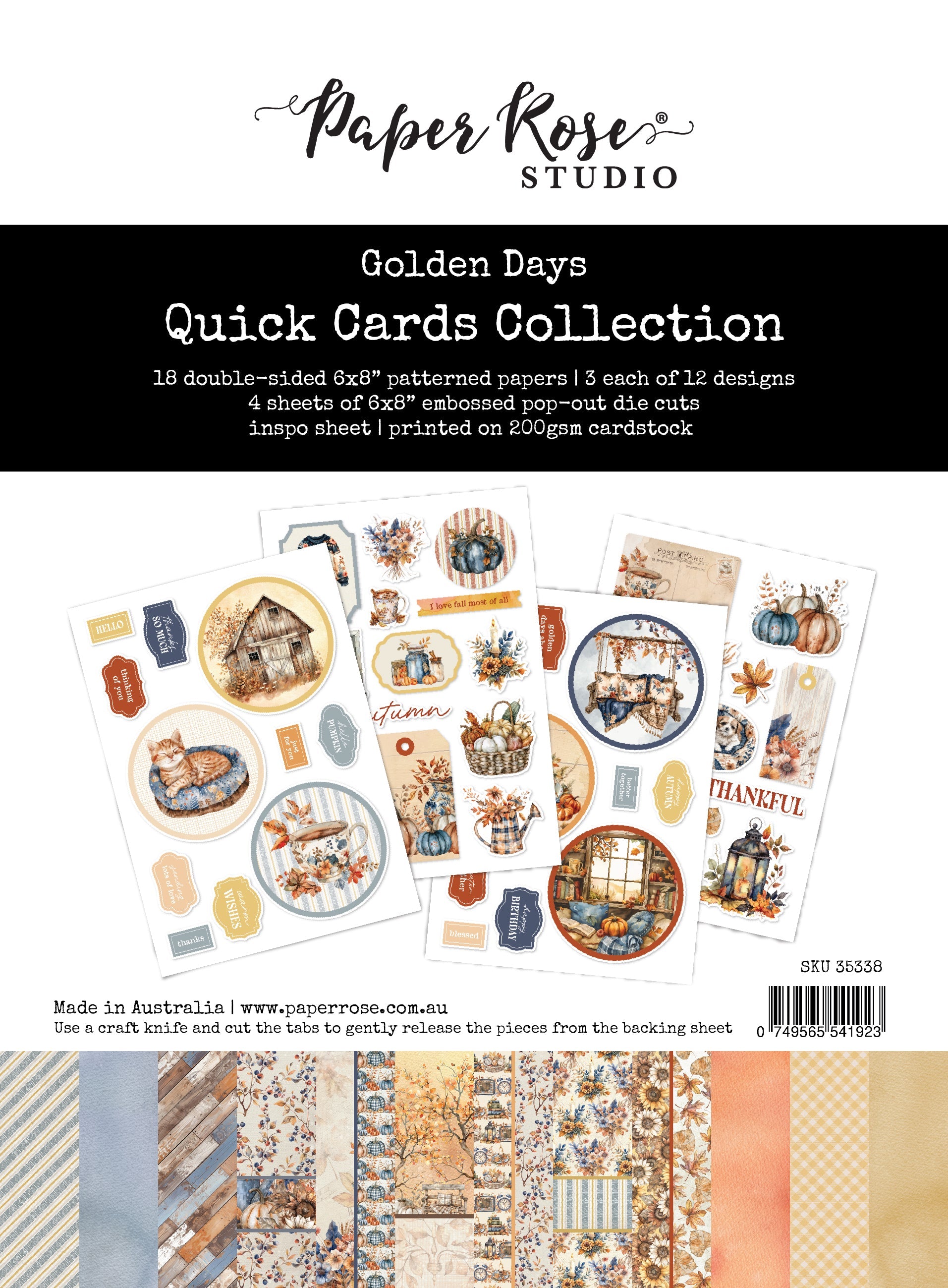 Golden Days Quick Card Collection 35338