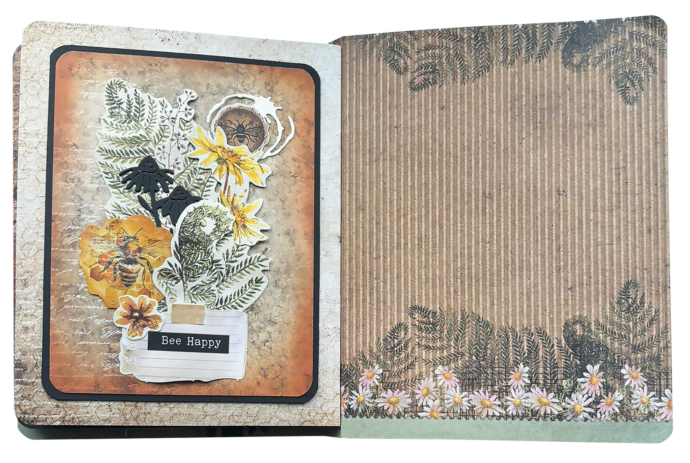 HE Stencil Memory Journal Sweet Bee Memories 4 PC