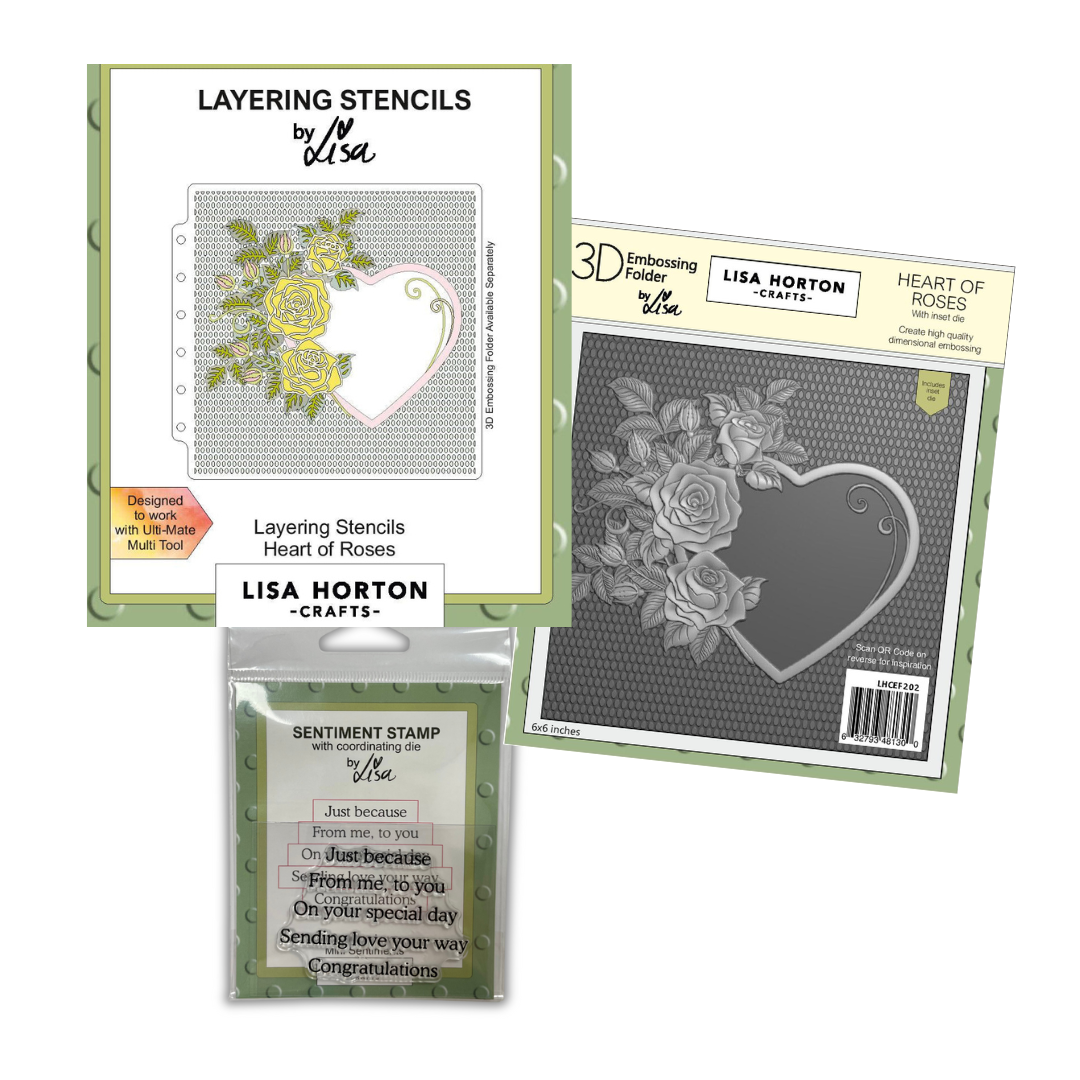 Lisa Horton - That Craft Place - Blooming Love Bundle