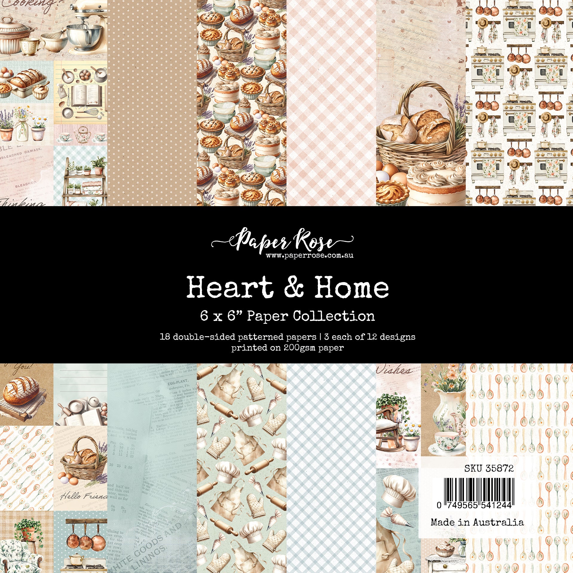 Heart & Home 6x6 Paper Collection 35872