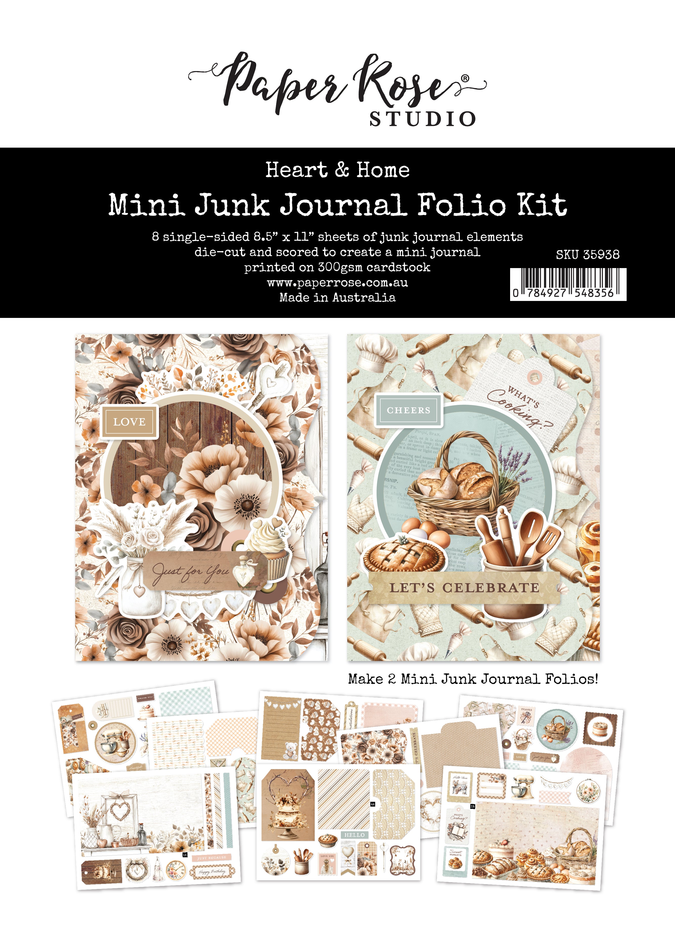 Heart & Home Mini Folio Kit 35938