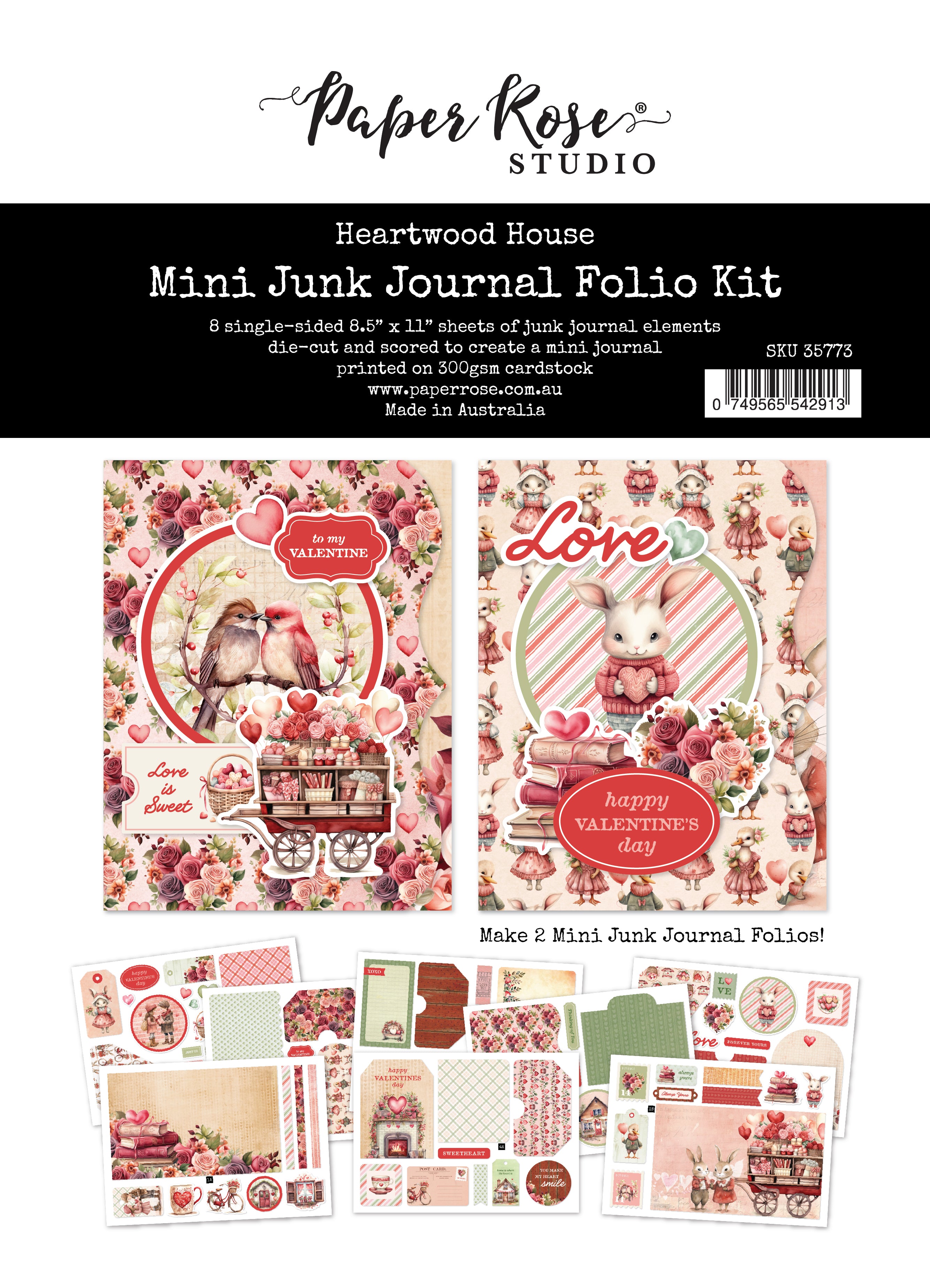 Heartwood House 8.5x11 Mini Folio Kit  35773