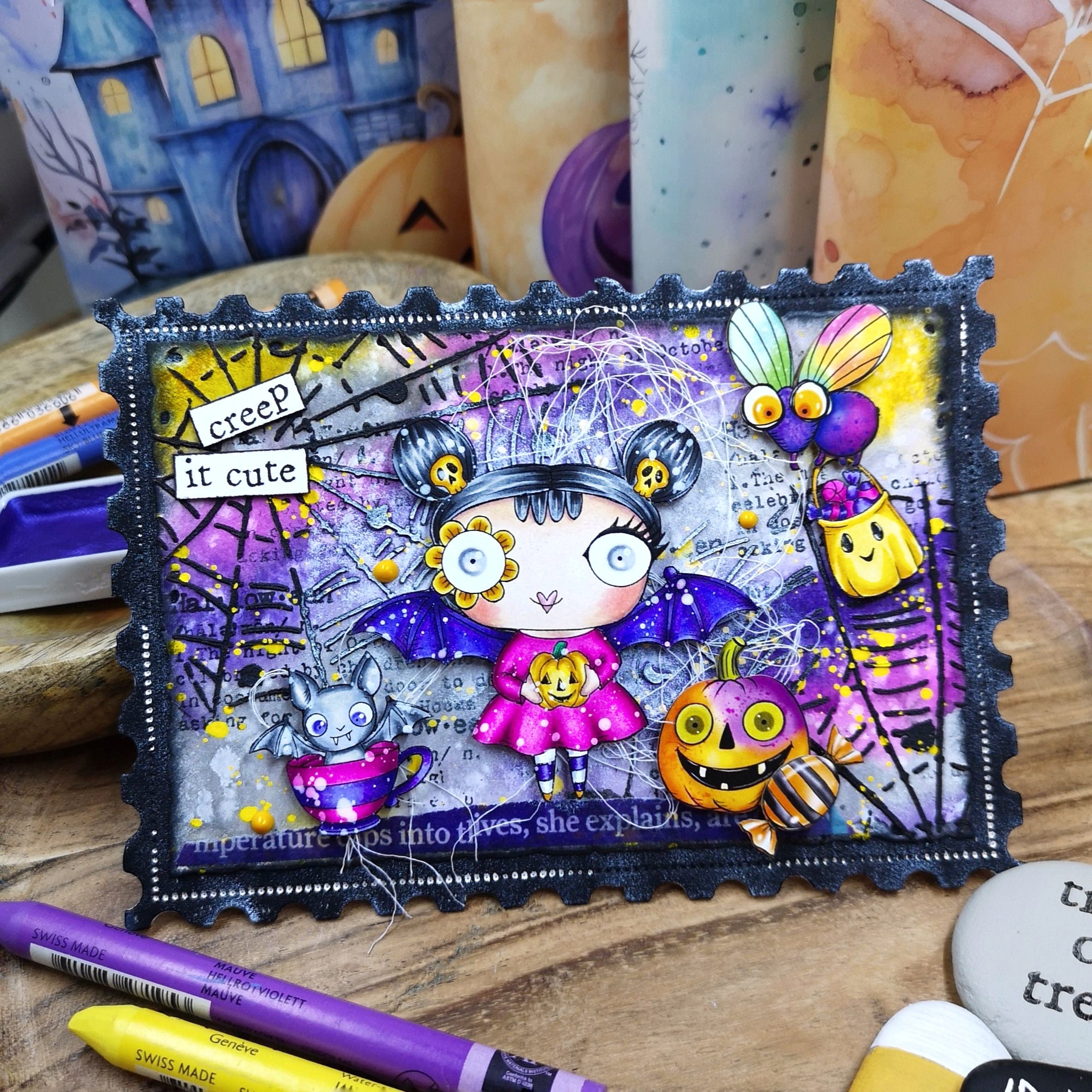 AALL and Create - Ephemera Die-Cuts - Creepy Curiosities