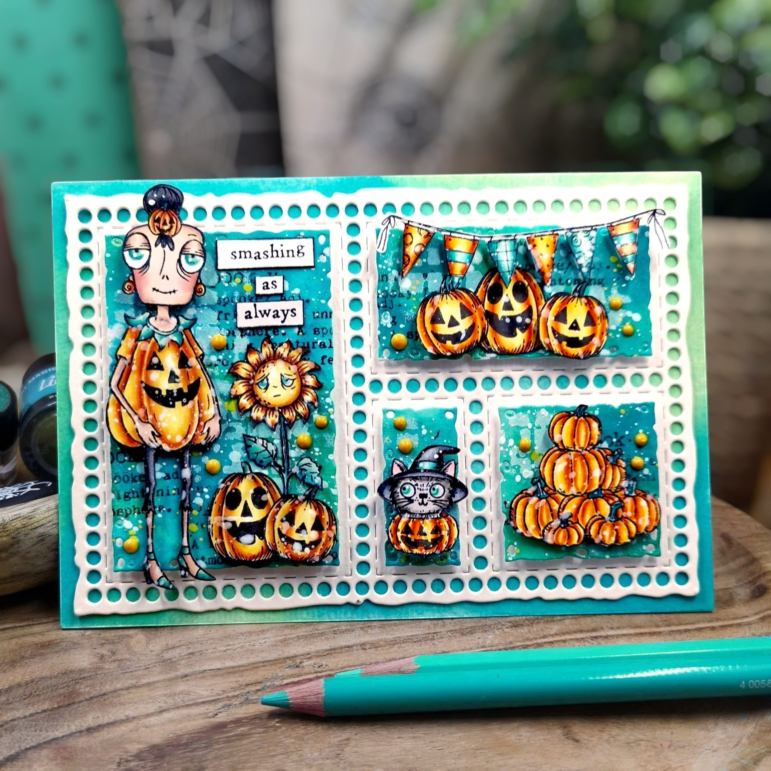 AALL and Create - A7 Stamp Set - Too Cute Spook