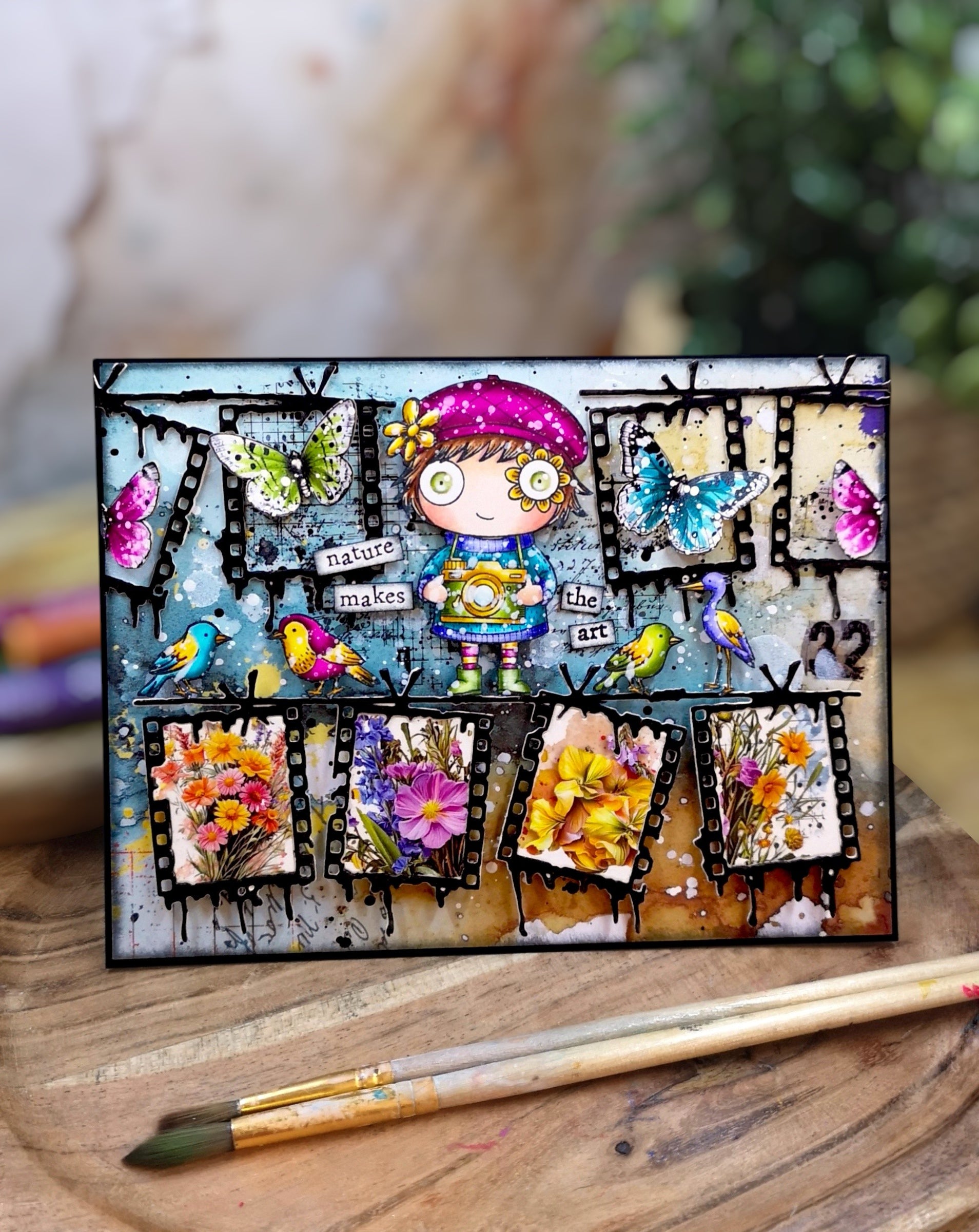 AALL and Create - A7 Stamp Sets - Nature's Art