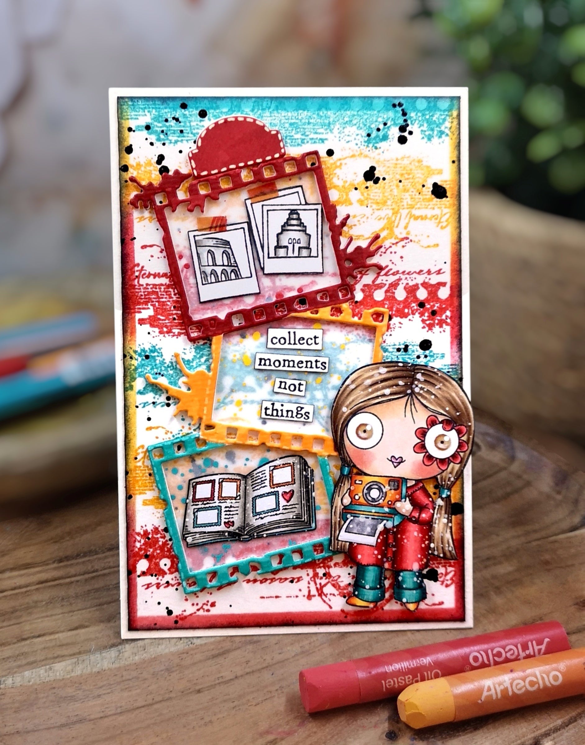 AALL and Create - A6 Stamp Sets - Torn Prints