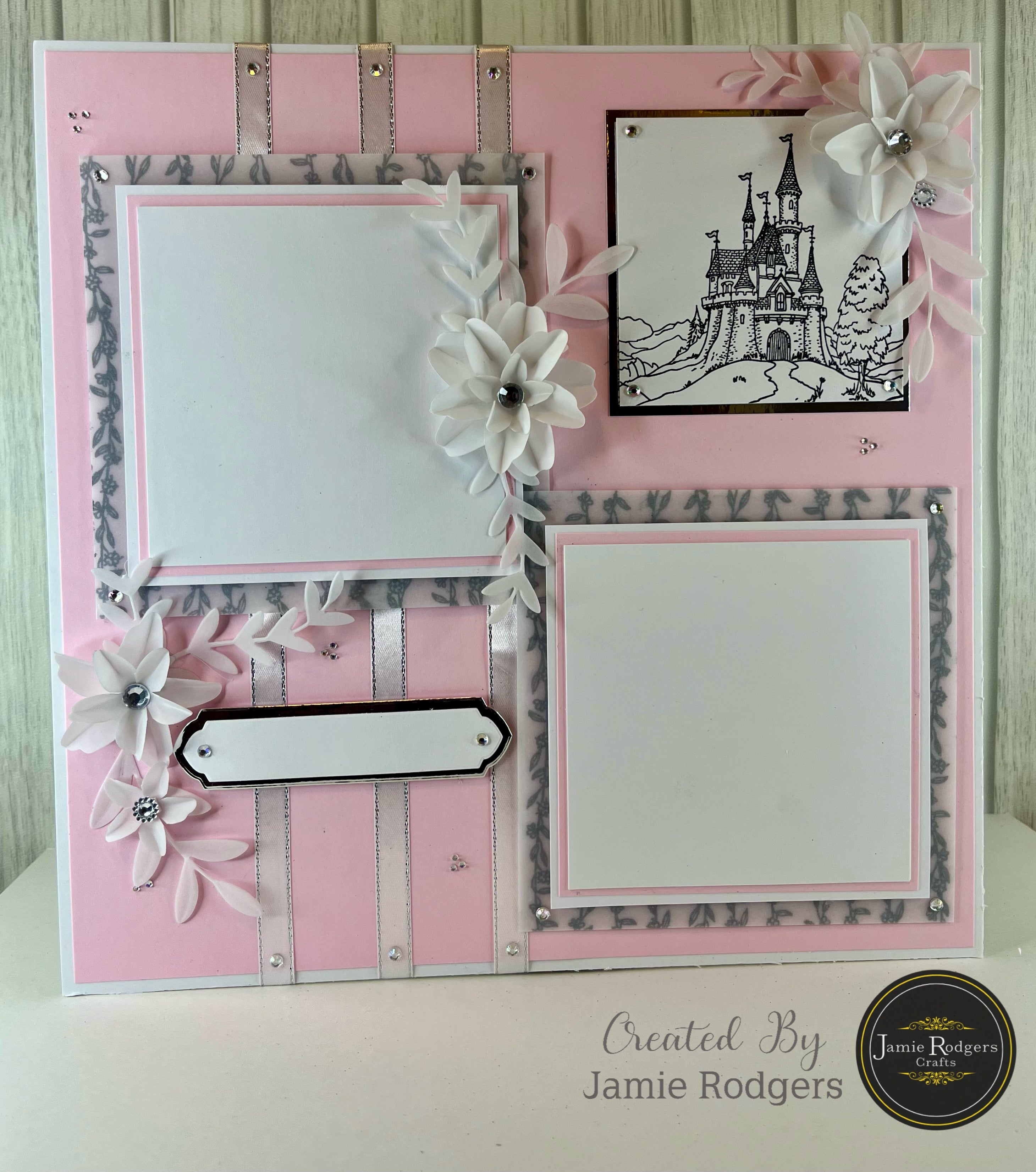 Jamie Rodgers Crafts Fairytale Castle A6 Clear Stamp Set