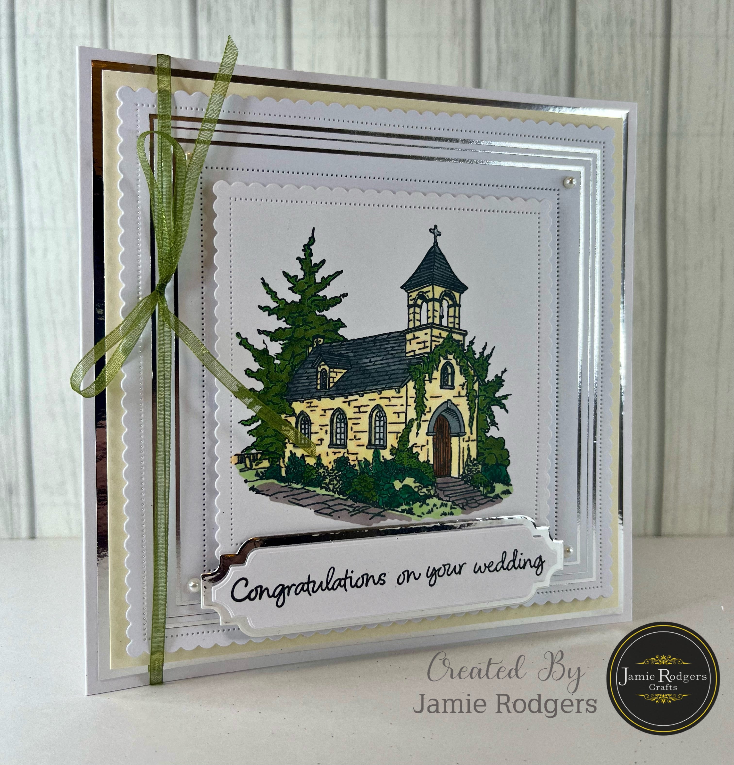 Jamie Rodgers Crafts Church A6 Clear Stamp Set