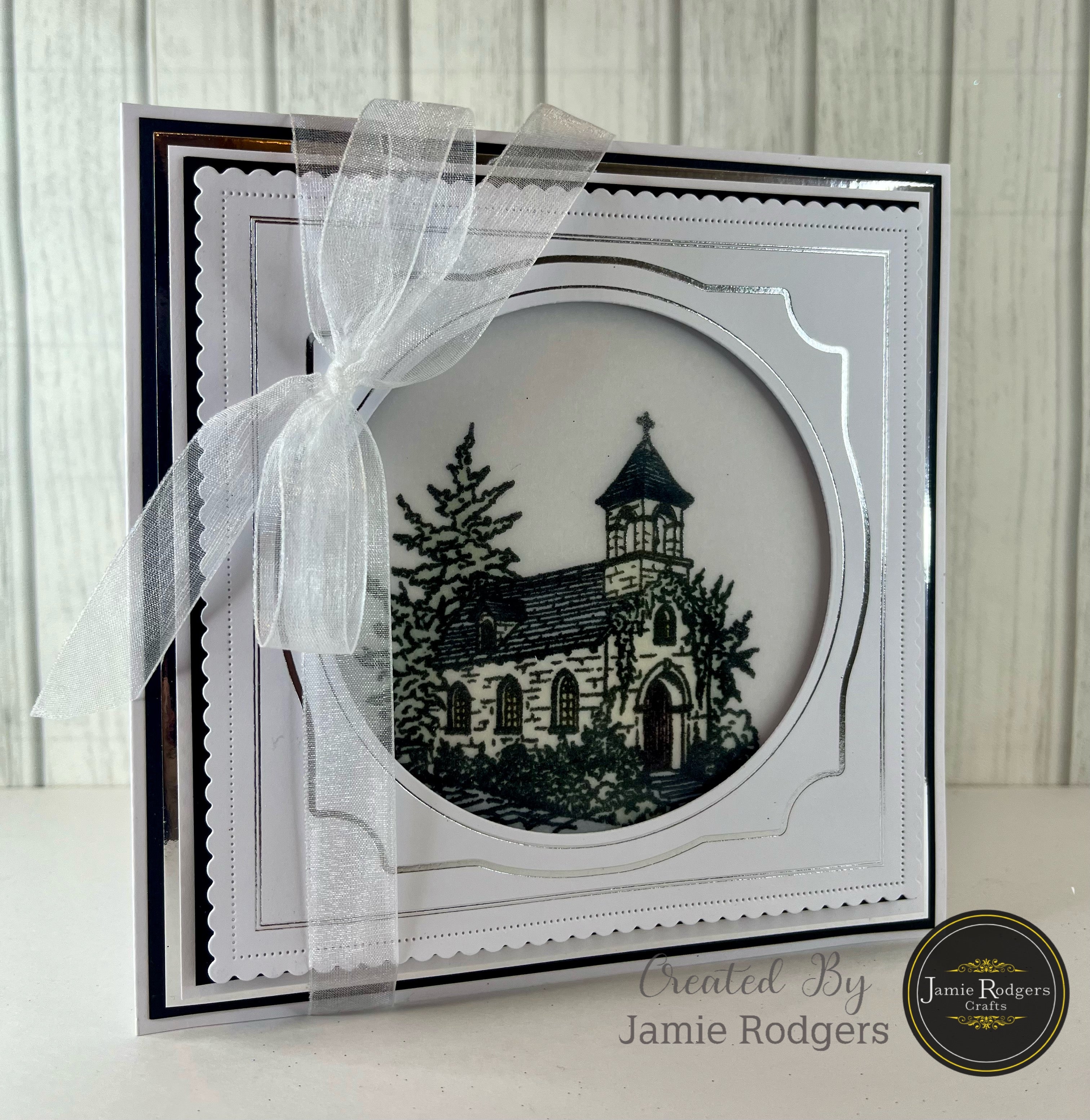 Jamie Rodgers Crafts Church A6 Clear Stamp Set