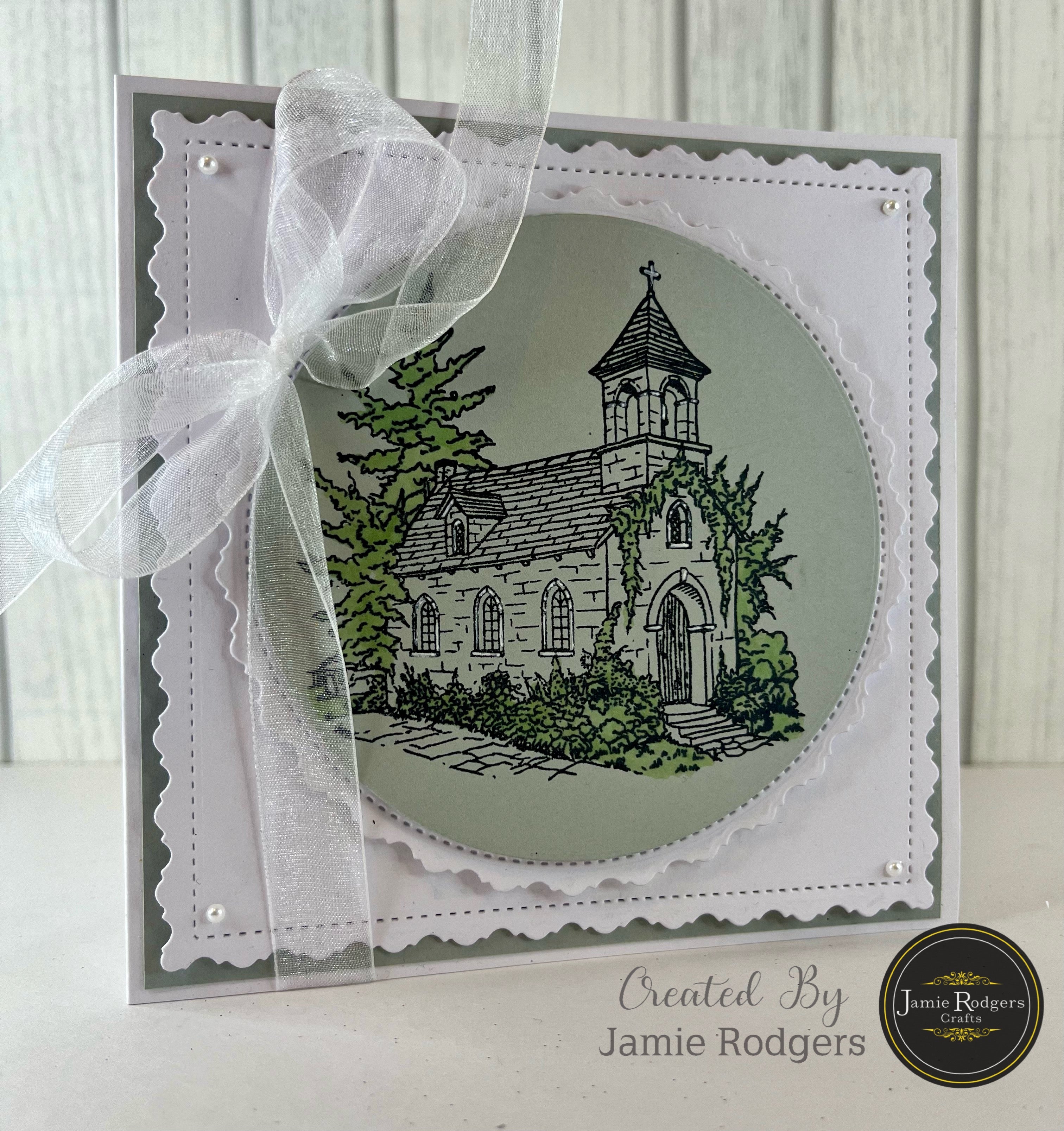 Jamie Rodgers Crafts Church A6 Clear Stamp Set