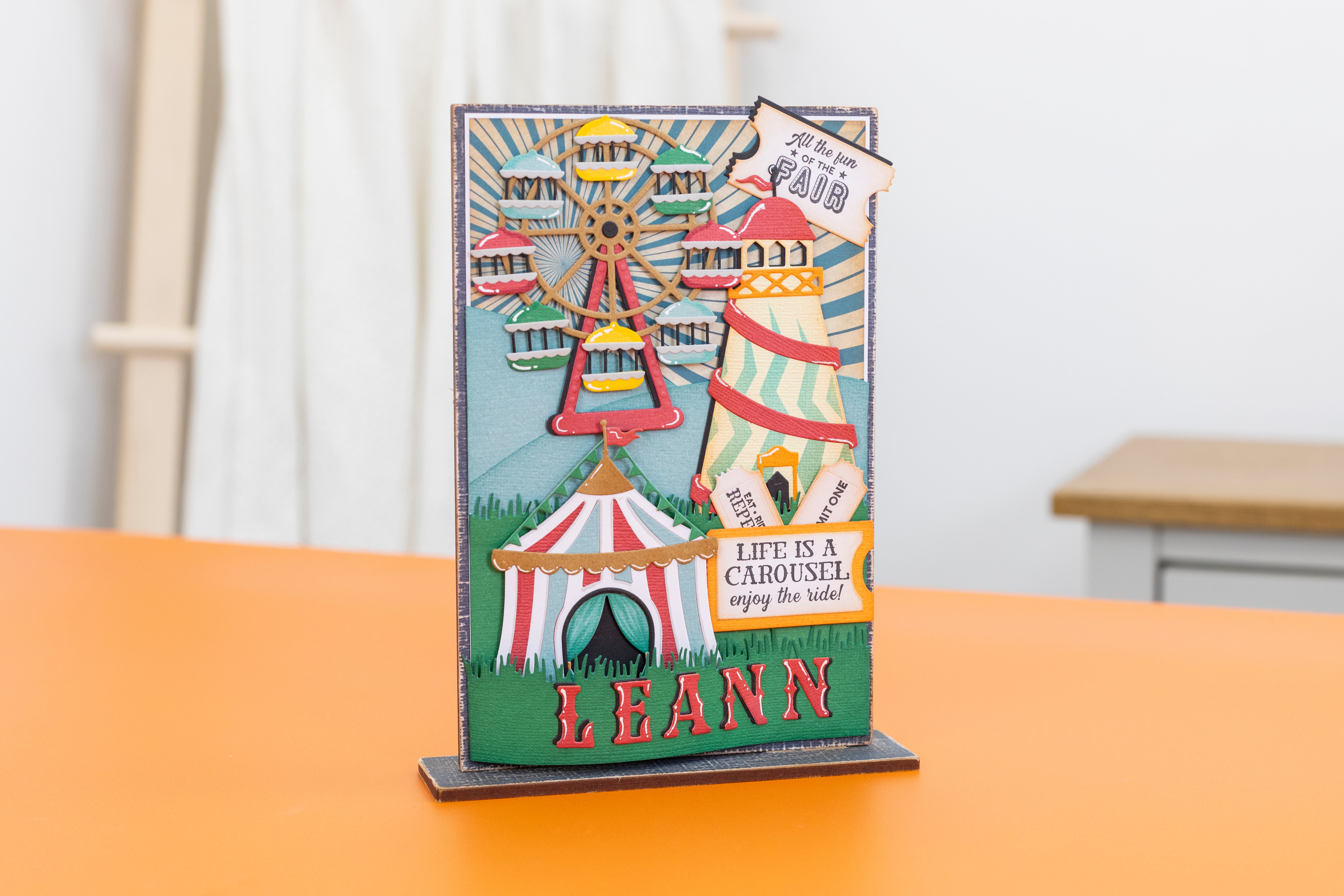 Vintage Carnival 6” x 6” Paper Pad
