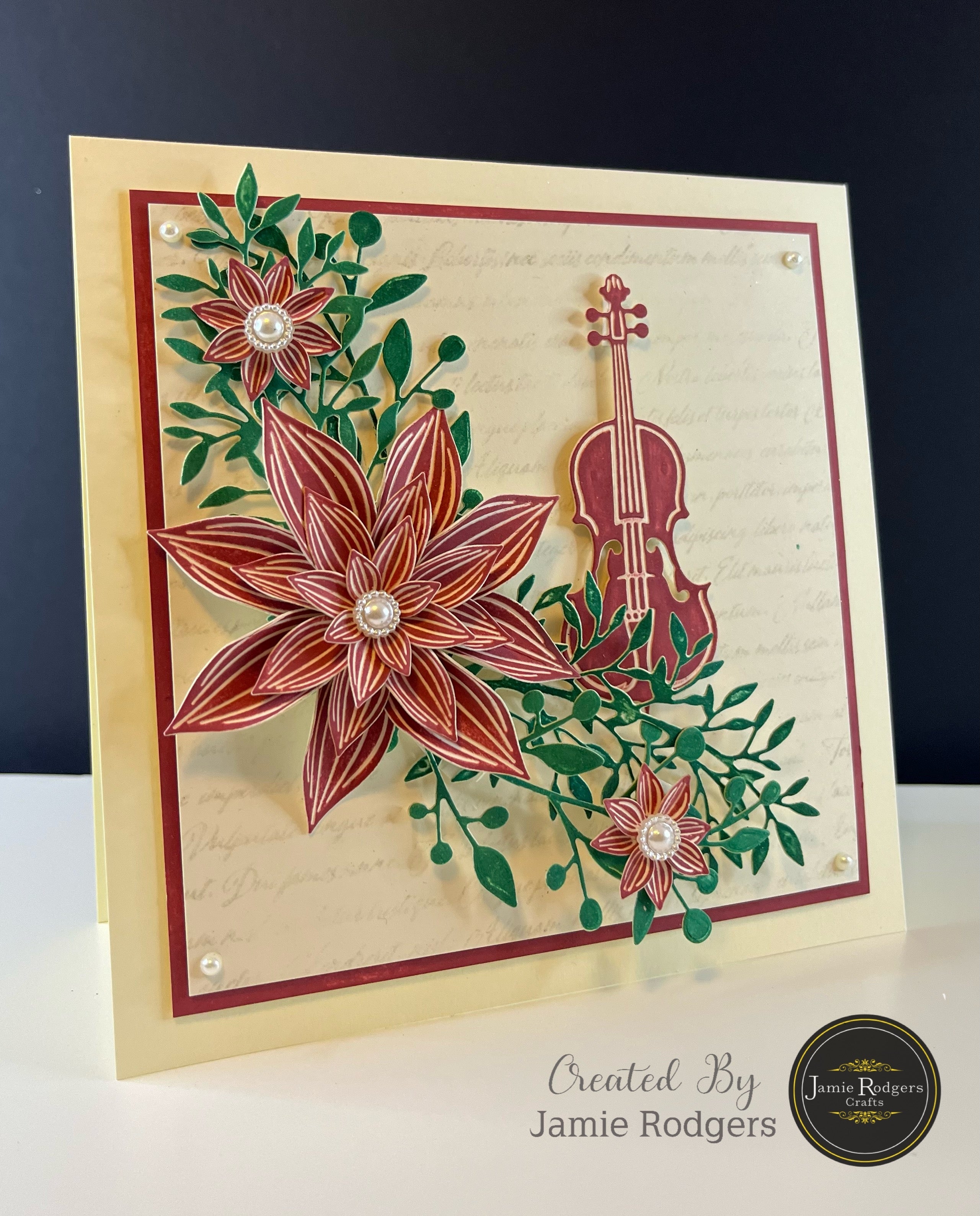 Jamie Rodgers Crafts Rippled Star Blooms Die Set