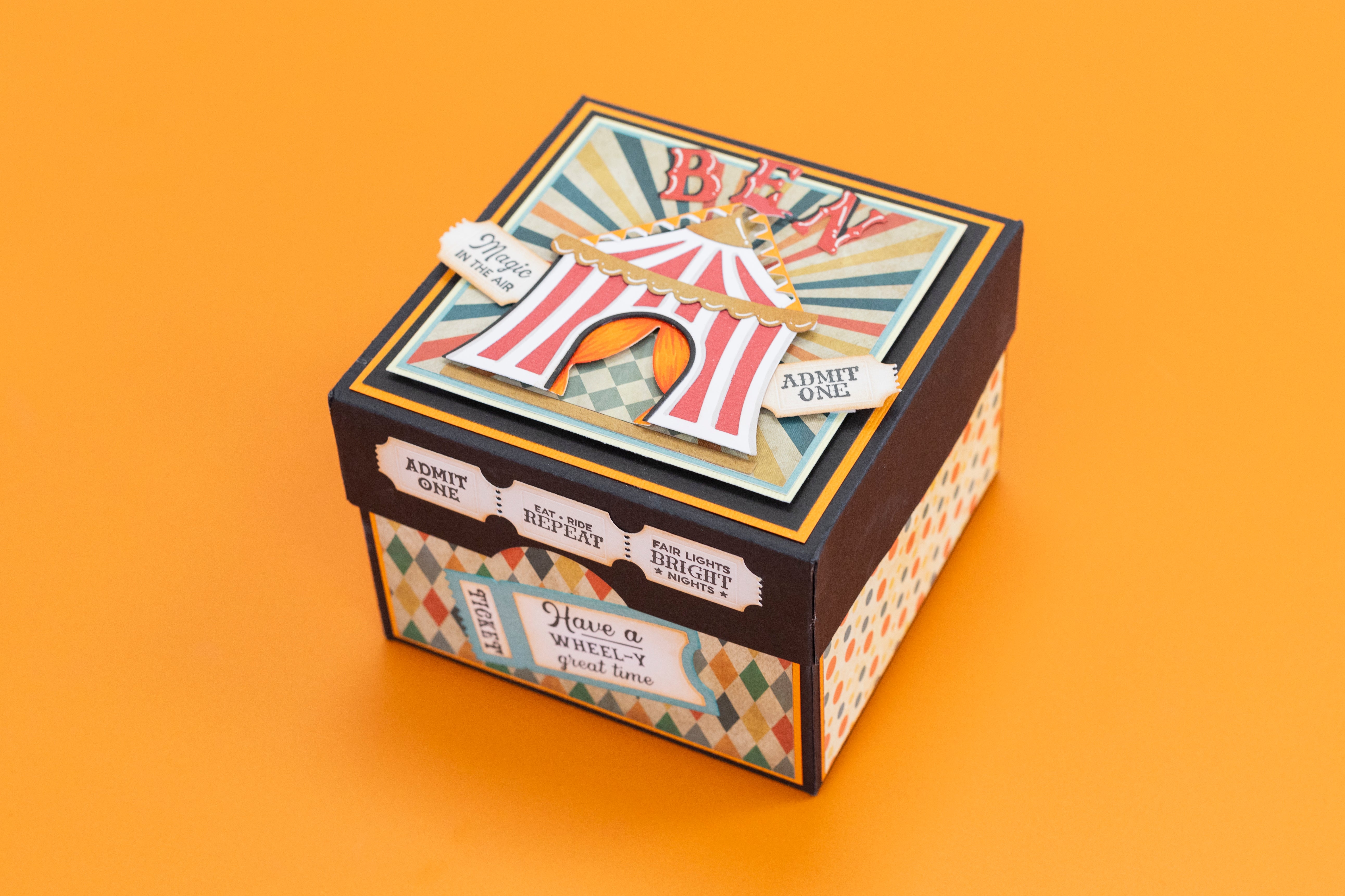 Vintage Carnival 6” x 6” Paper Pad