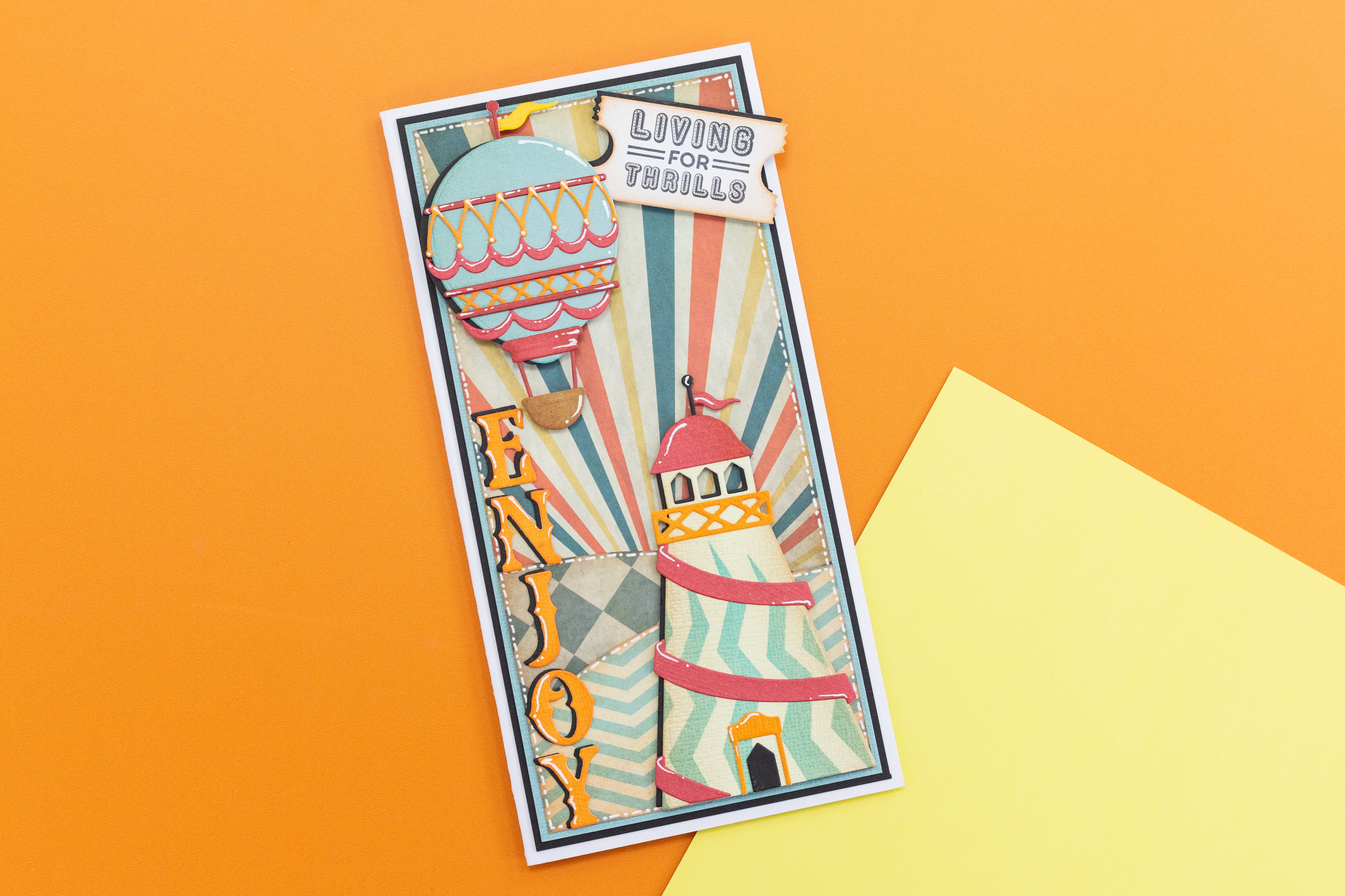 Vintage Carnival 6” x 6” Paper Pad