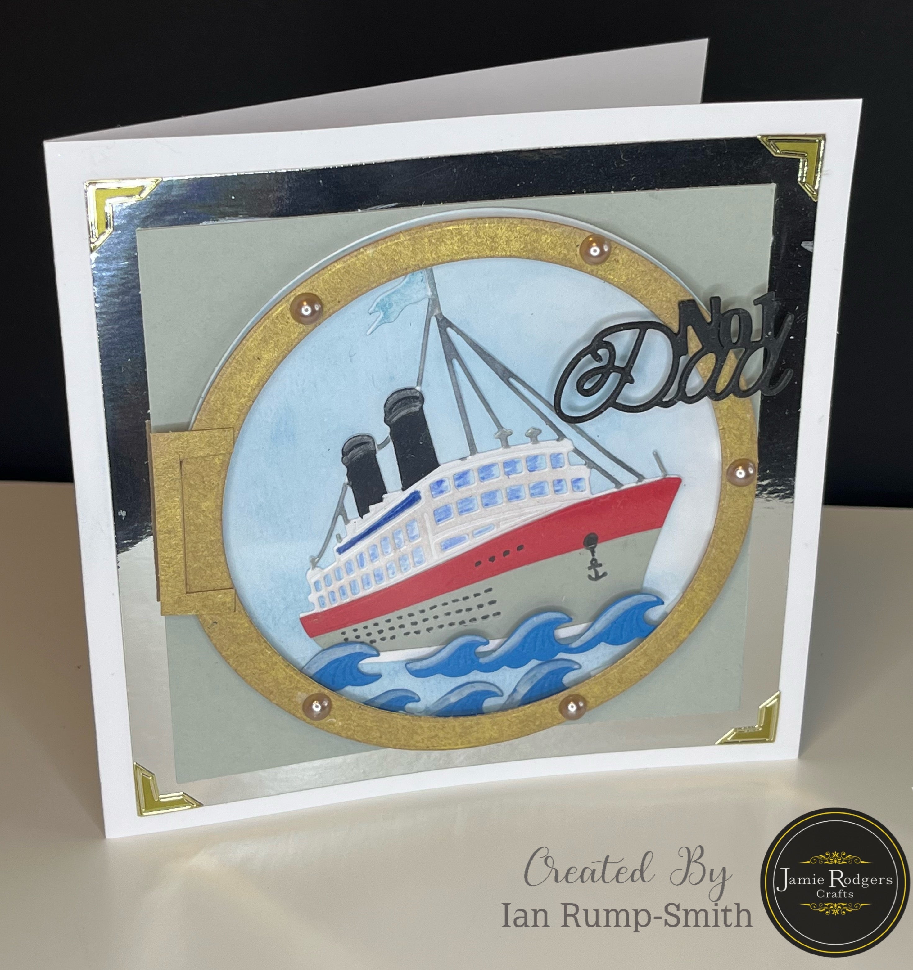 Jamie Rodgers Crafts No.1 Dad Die Set