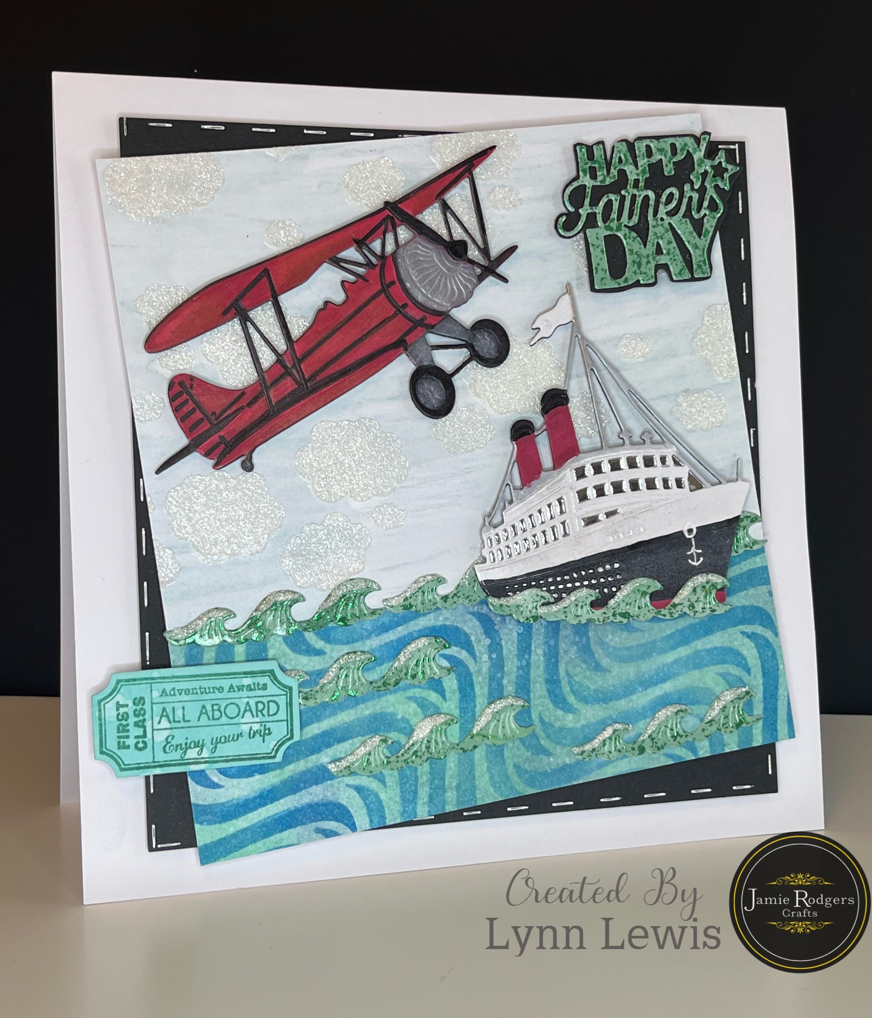 Jamie Rodgers Crafts Biplane Die Set