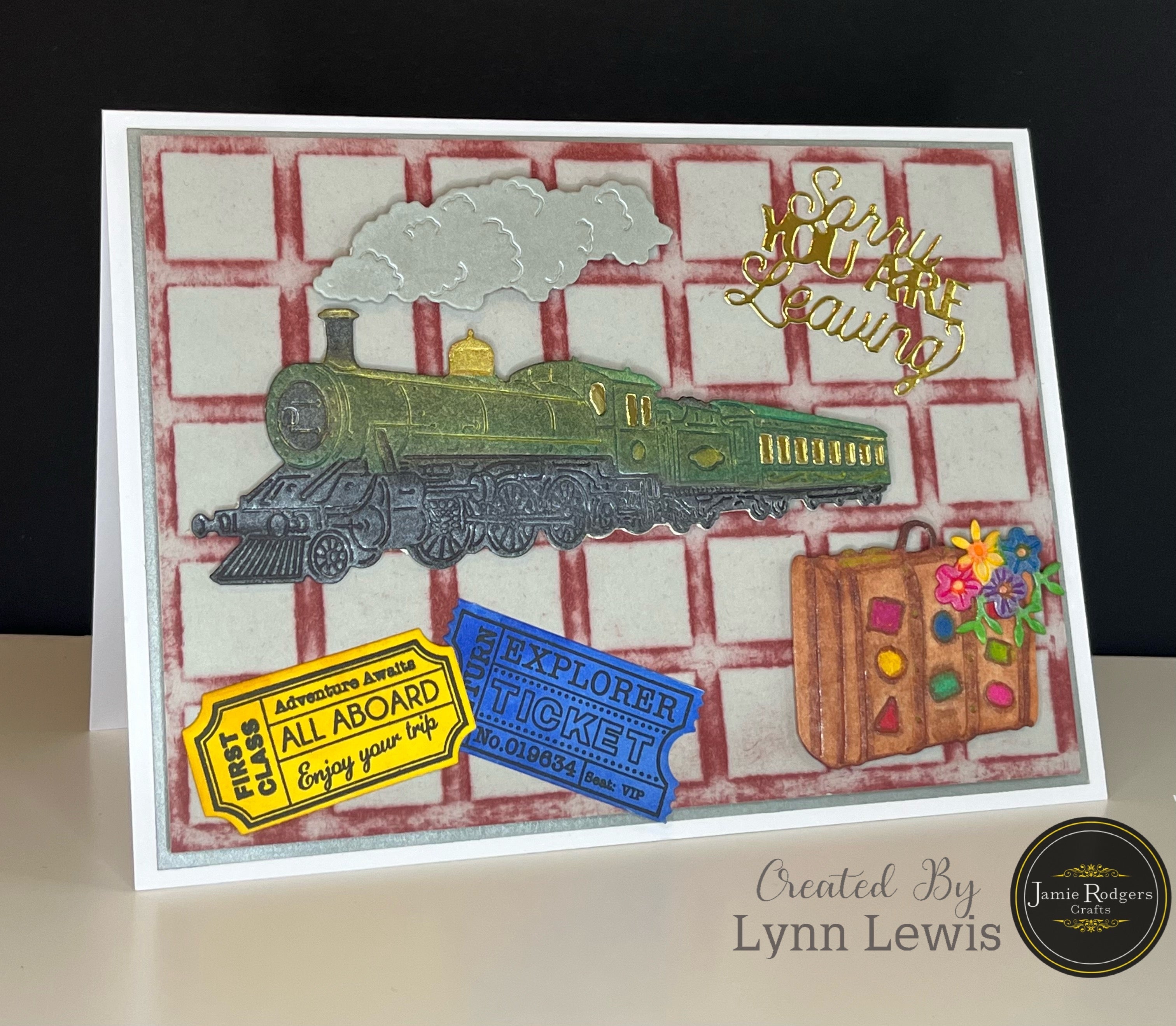 Jamie Rodgers Crafts Vintage Tags DL Clear Stamp Set
